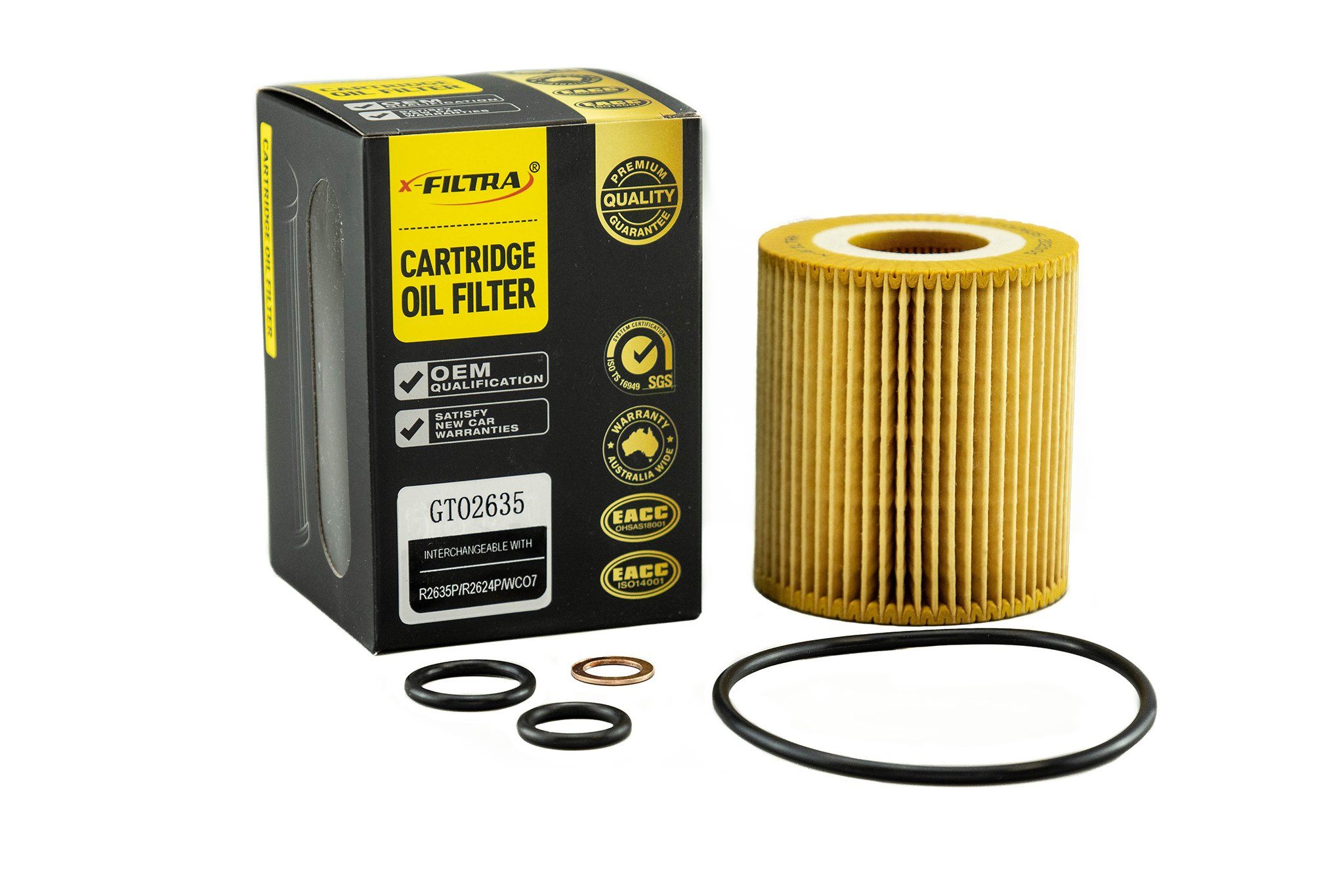 x-Filtra GTO2635 Oil Filter - Service Parts Online