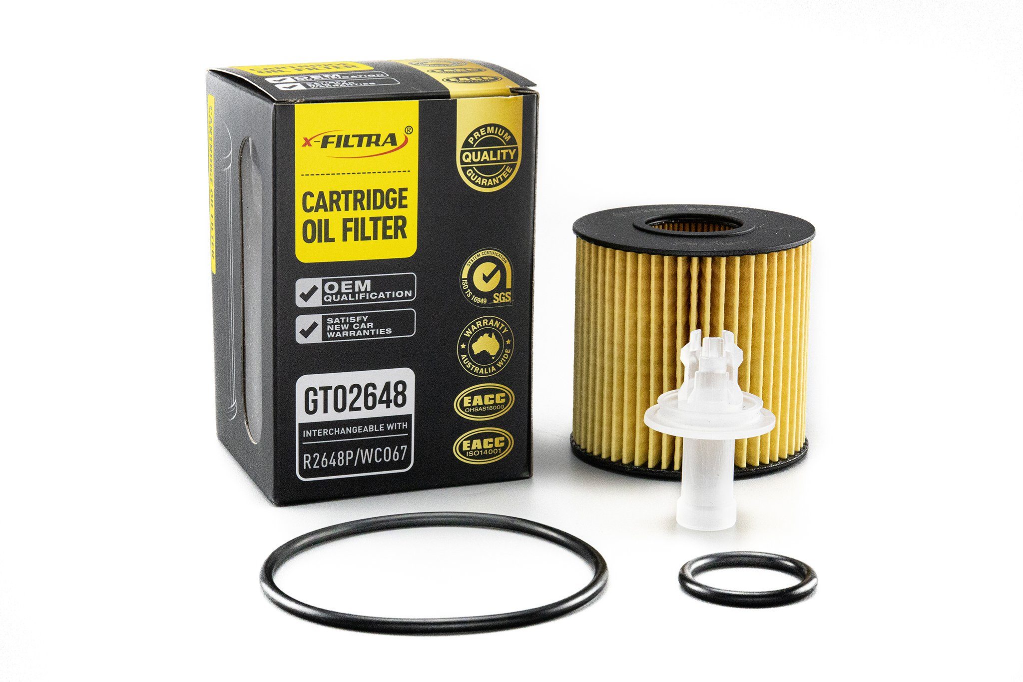 x-Filtra GTO2648 Oil Filter x 8 - Service Parts Online
