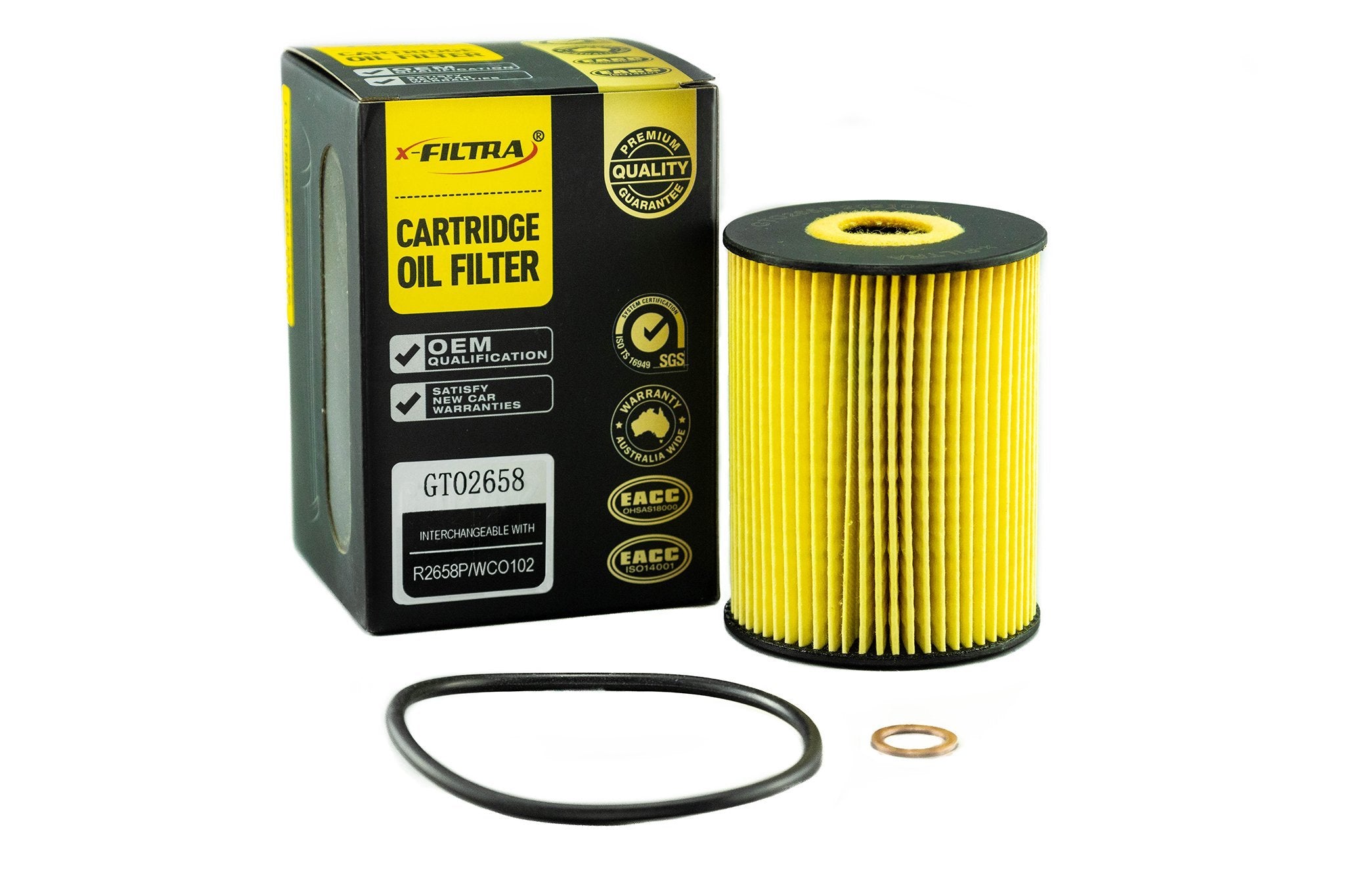 x-Filtra GTO2658 Oil Filter x 2 - Service Parts Online