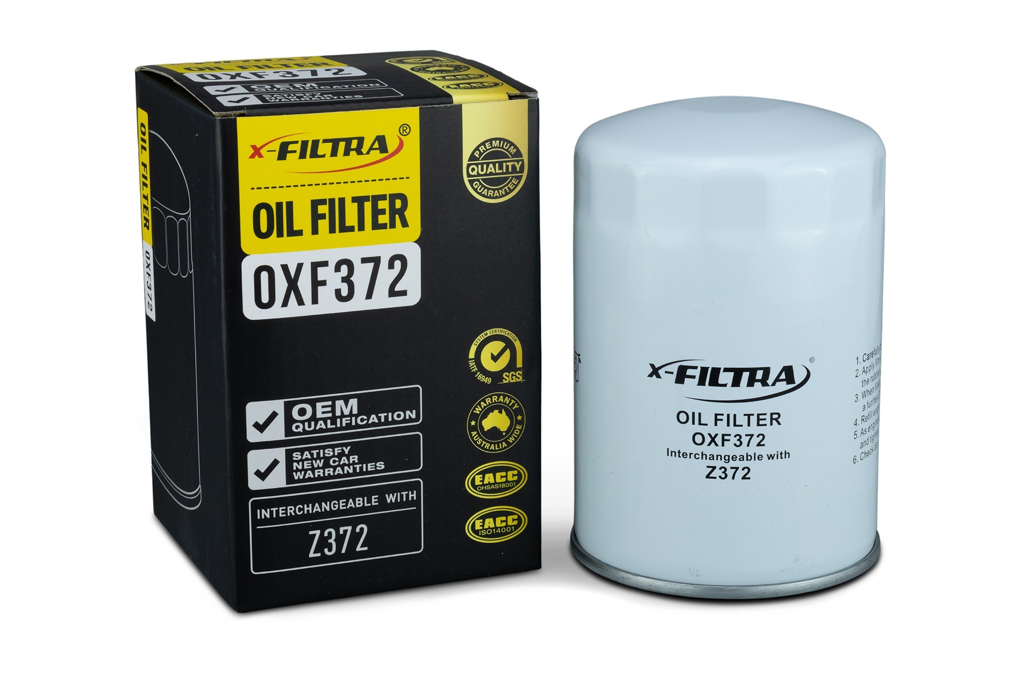 x-Filtra OXF372 Oil Filter - Service Parts Online