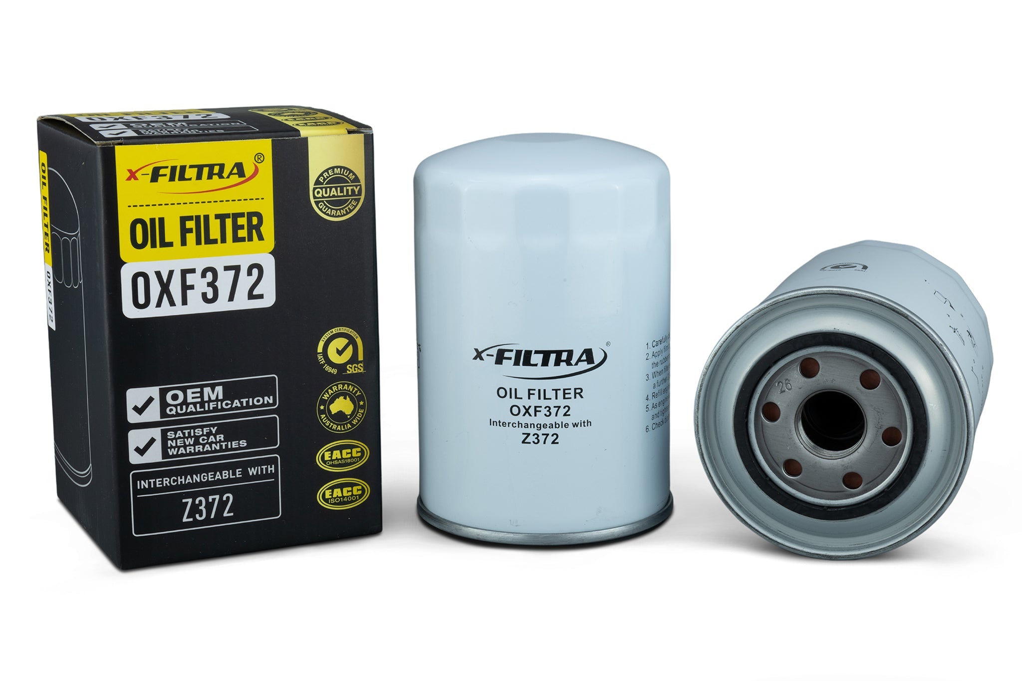 x-Filtra OXF372 Oil Filter x 2 - Service Parts Online