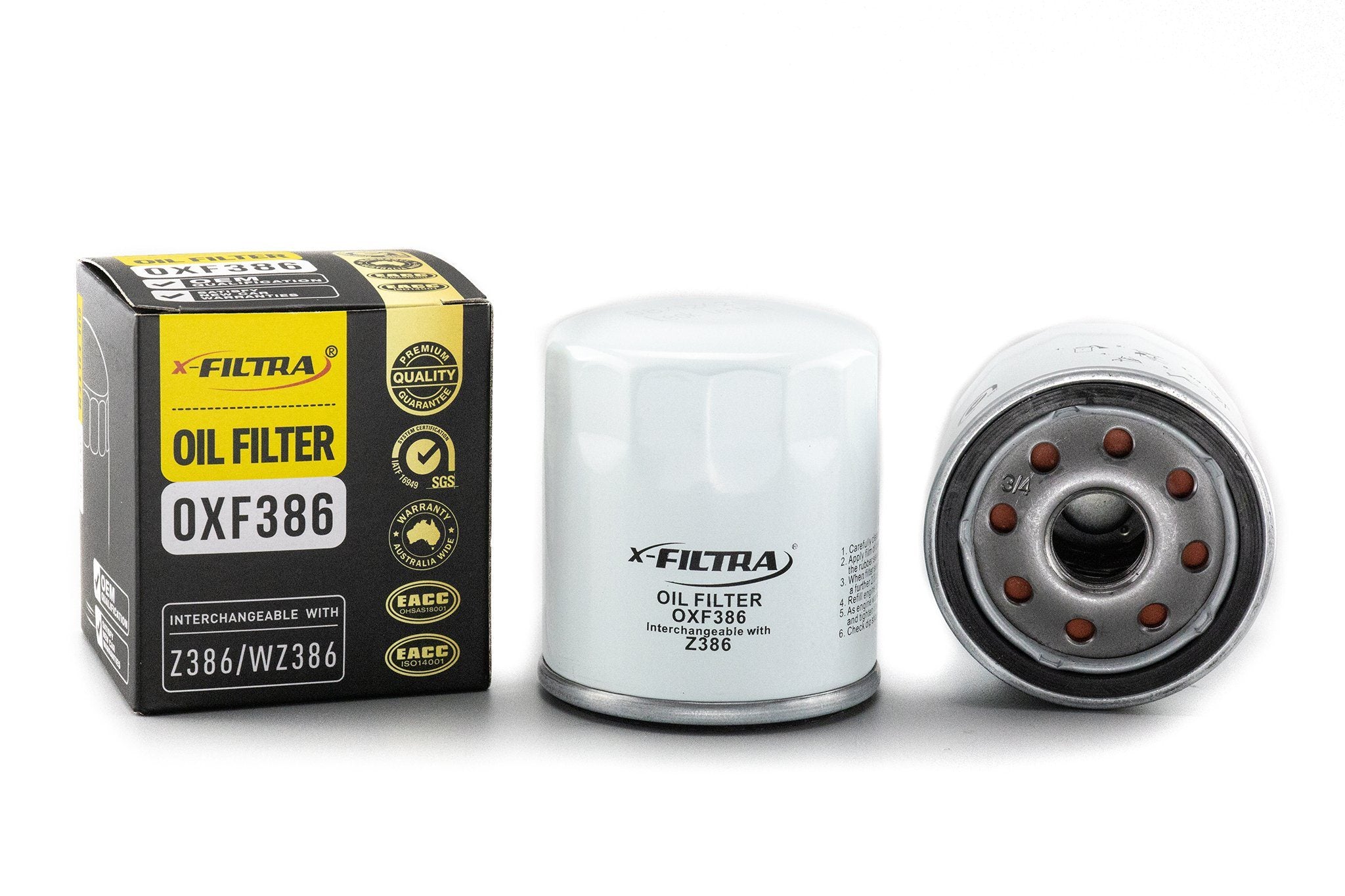 x-Filtra OXF386 Oil Filter x 6 - Service Parts Online