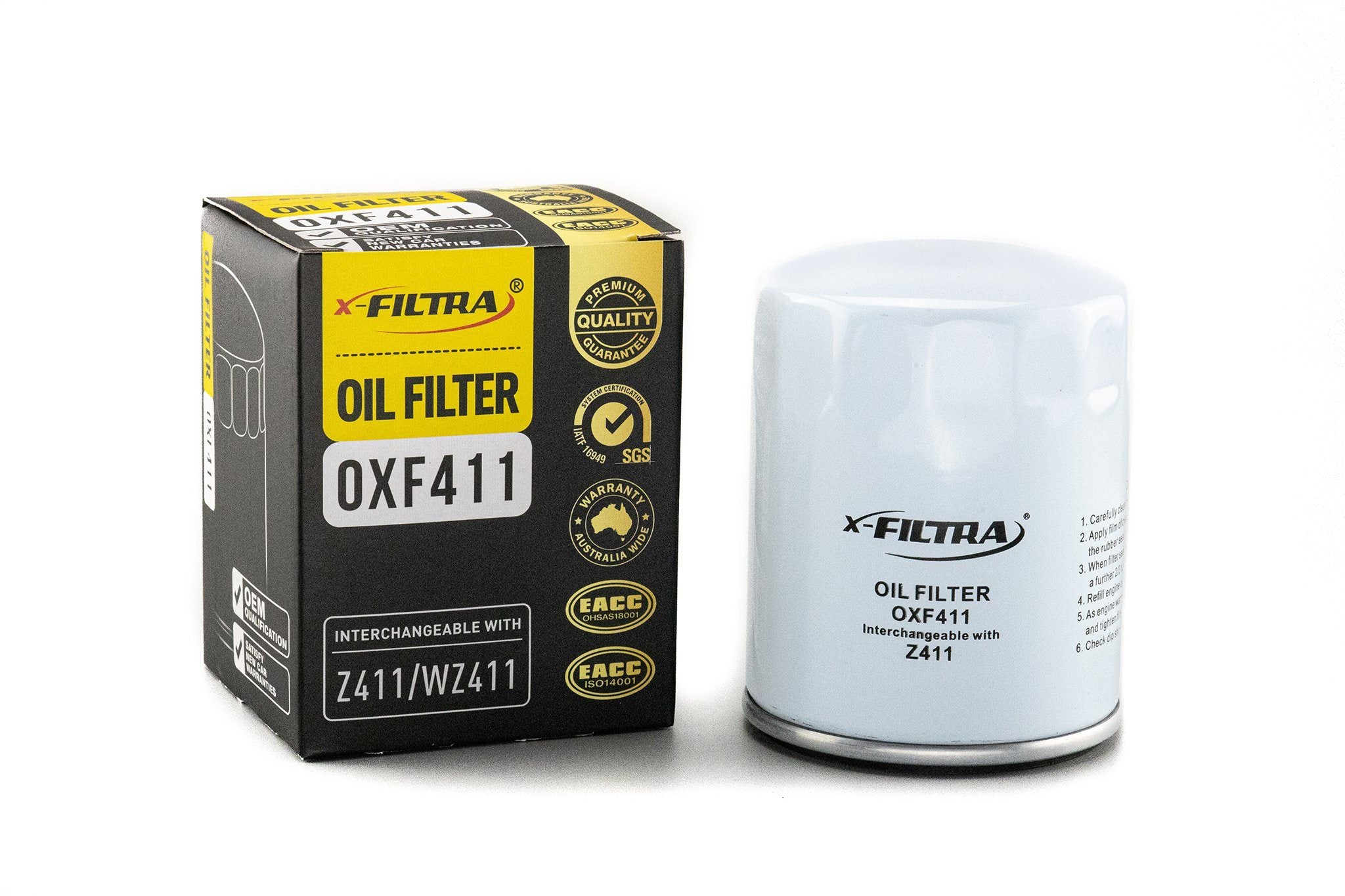 x-Filtra OXF411 Oil Filter - Service Parts Online