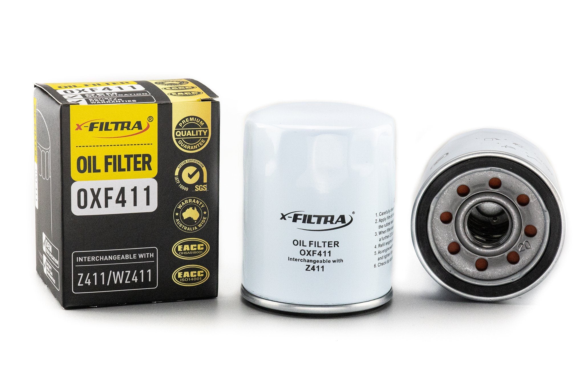 x-Filtra OXF411 Oil Filter x 6 - Service Parts Online