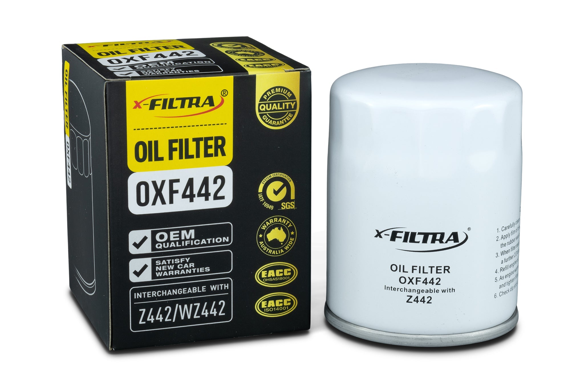 x-Filtra OXF442 Oil Filter - Service Parts Online
