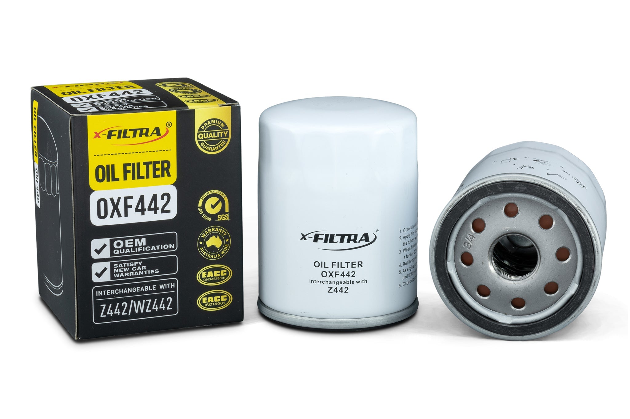 x-Filtra OXF442 Oil Filter x 6 - Service Parts Online
