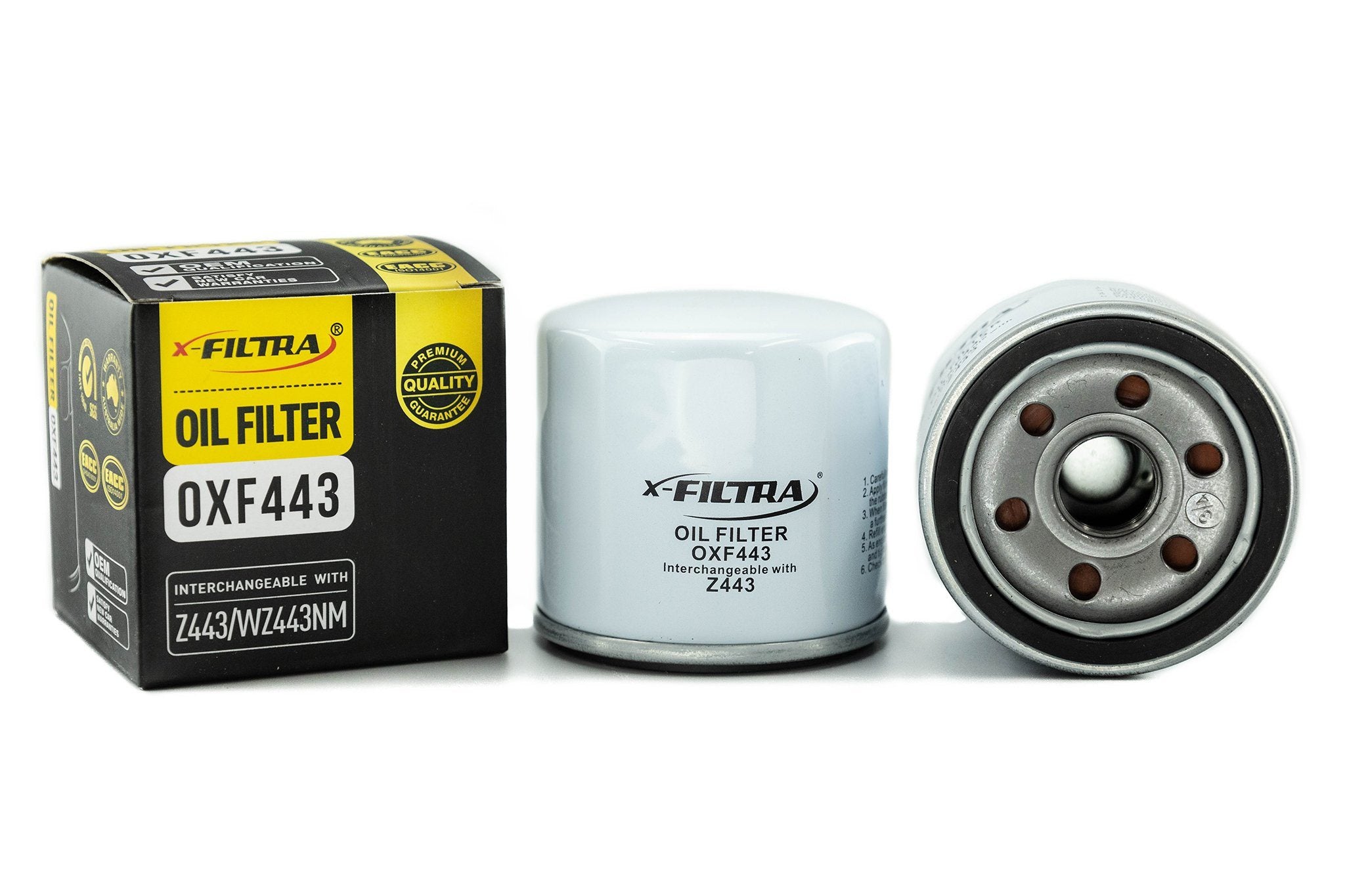 x-Filtra OXF443 Oil Filter x 6 - Service Parts Online