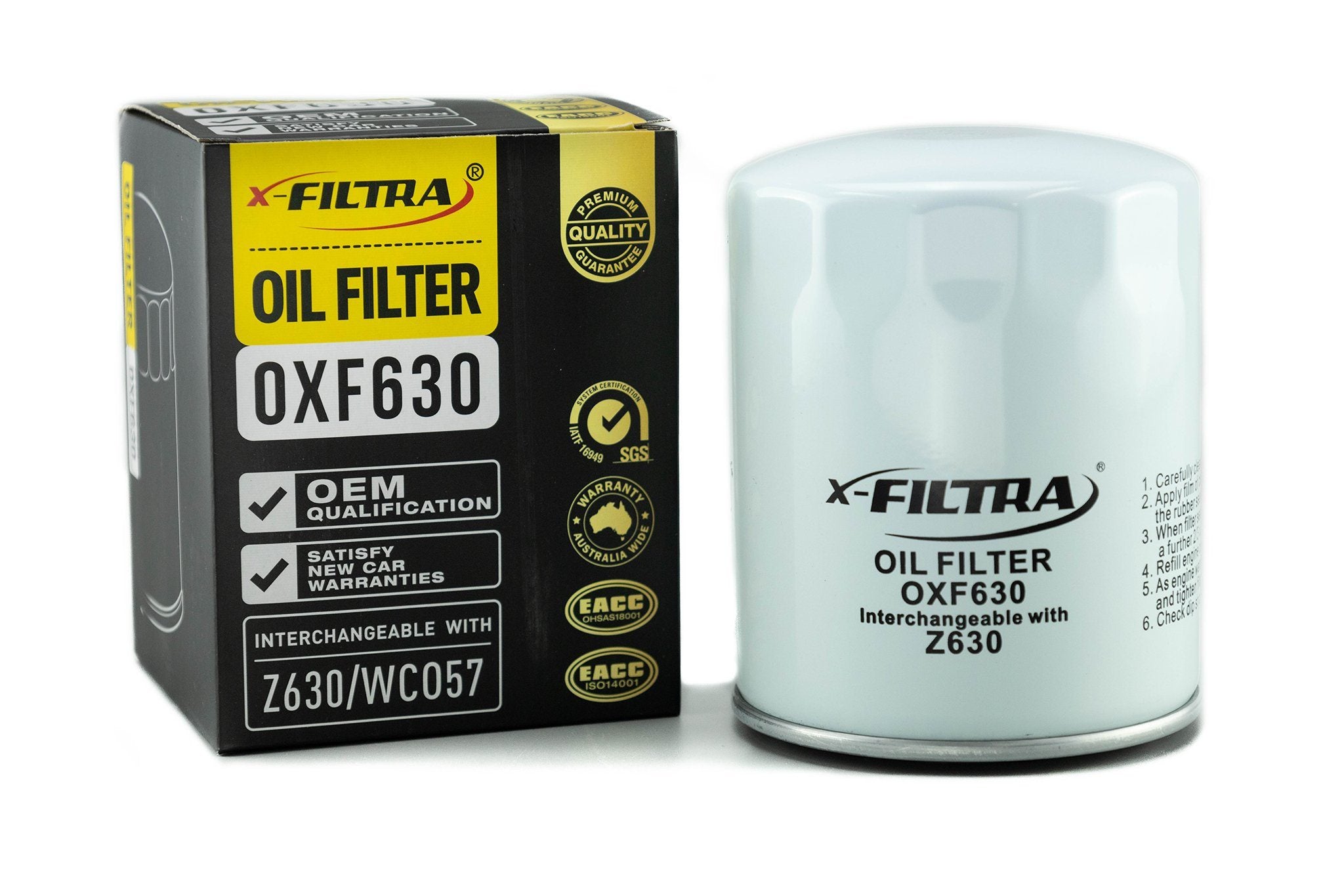 x-Filtra OXF630 Oil Filter - Service Parts Online
