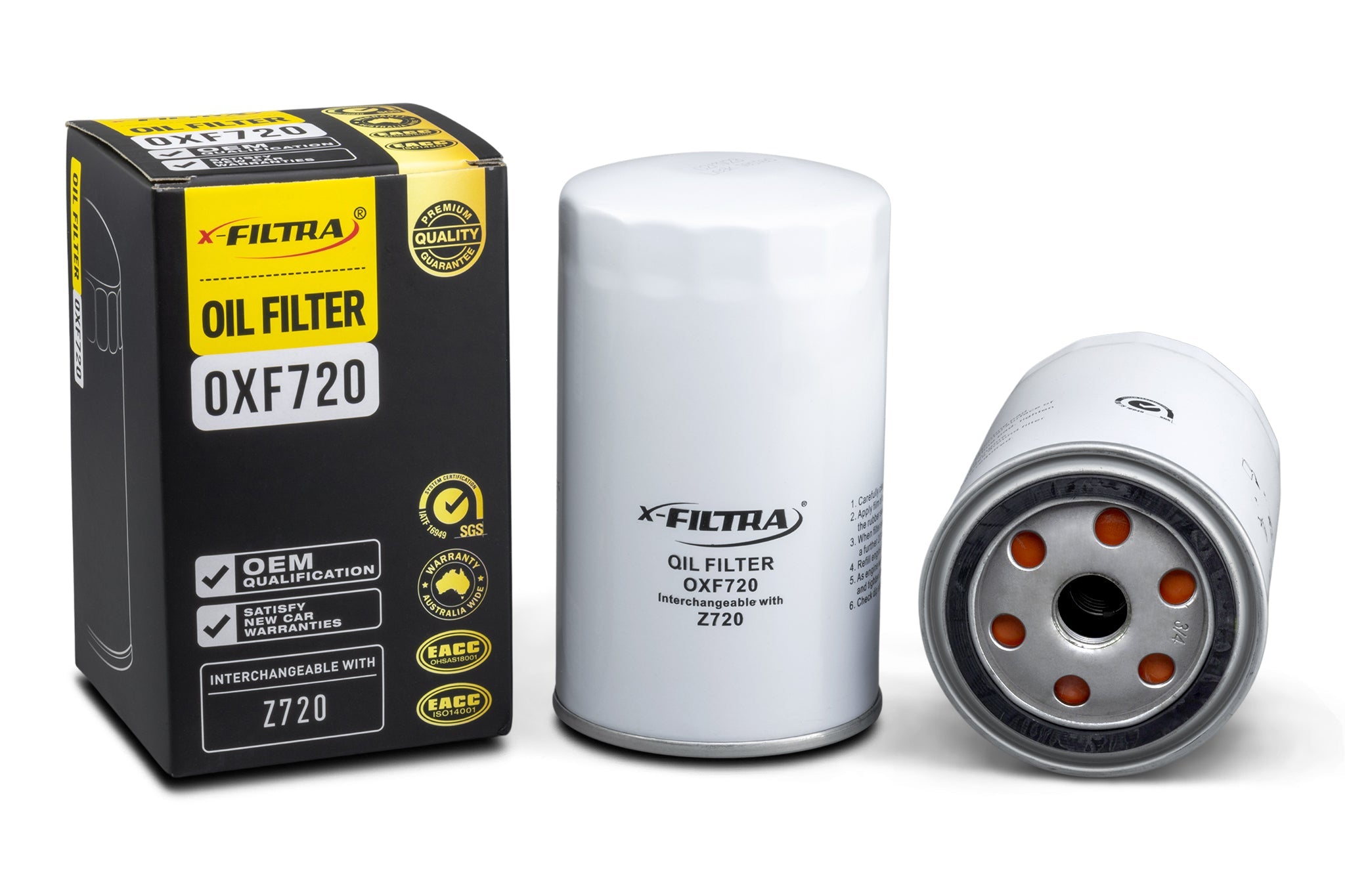 x-Filtra OXF720 Oil Filter x 2 - Service Parts Online