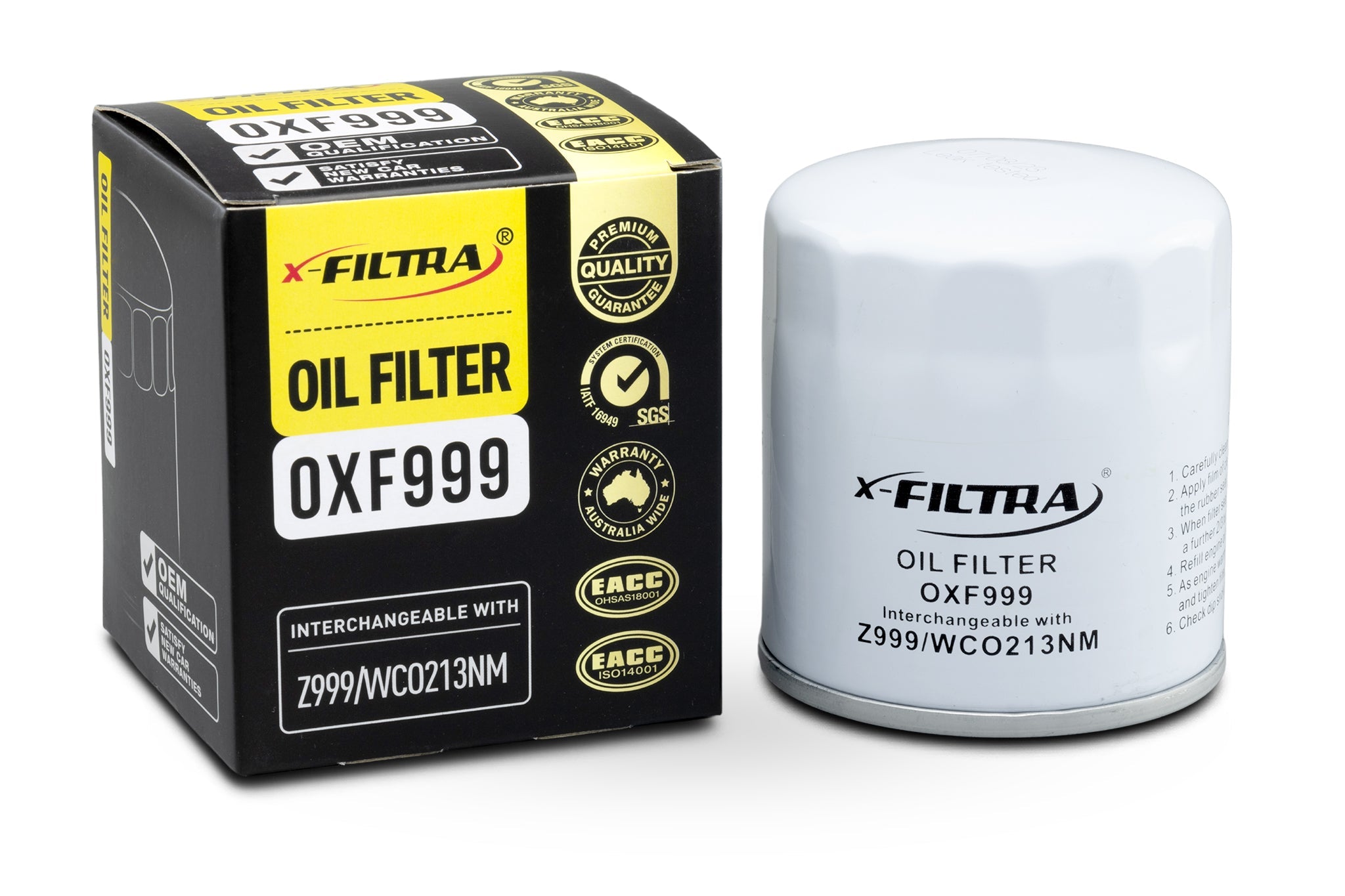 x-Filtra OXF999 Oil Filter - Service Parts Online