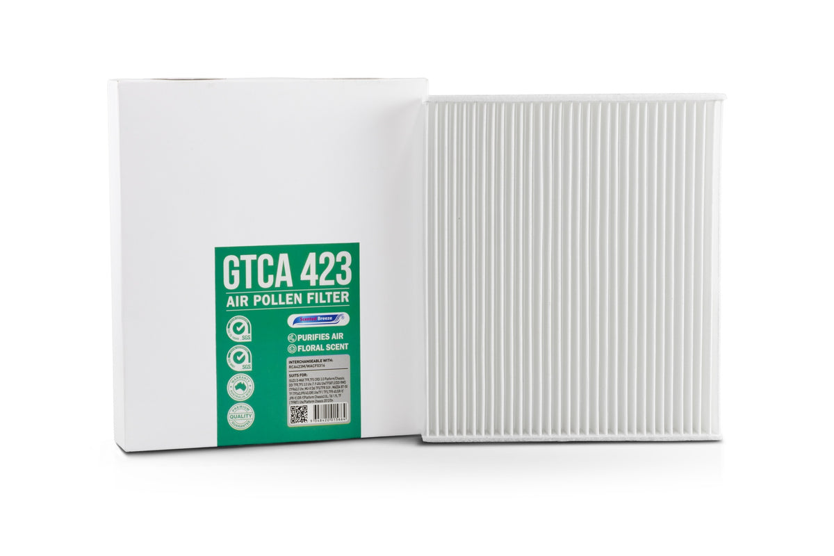 Scented Breeze GTCA423 cabin air filter for Isuzu D-Max — cross-ref Ryco RCA423P