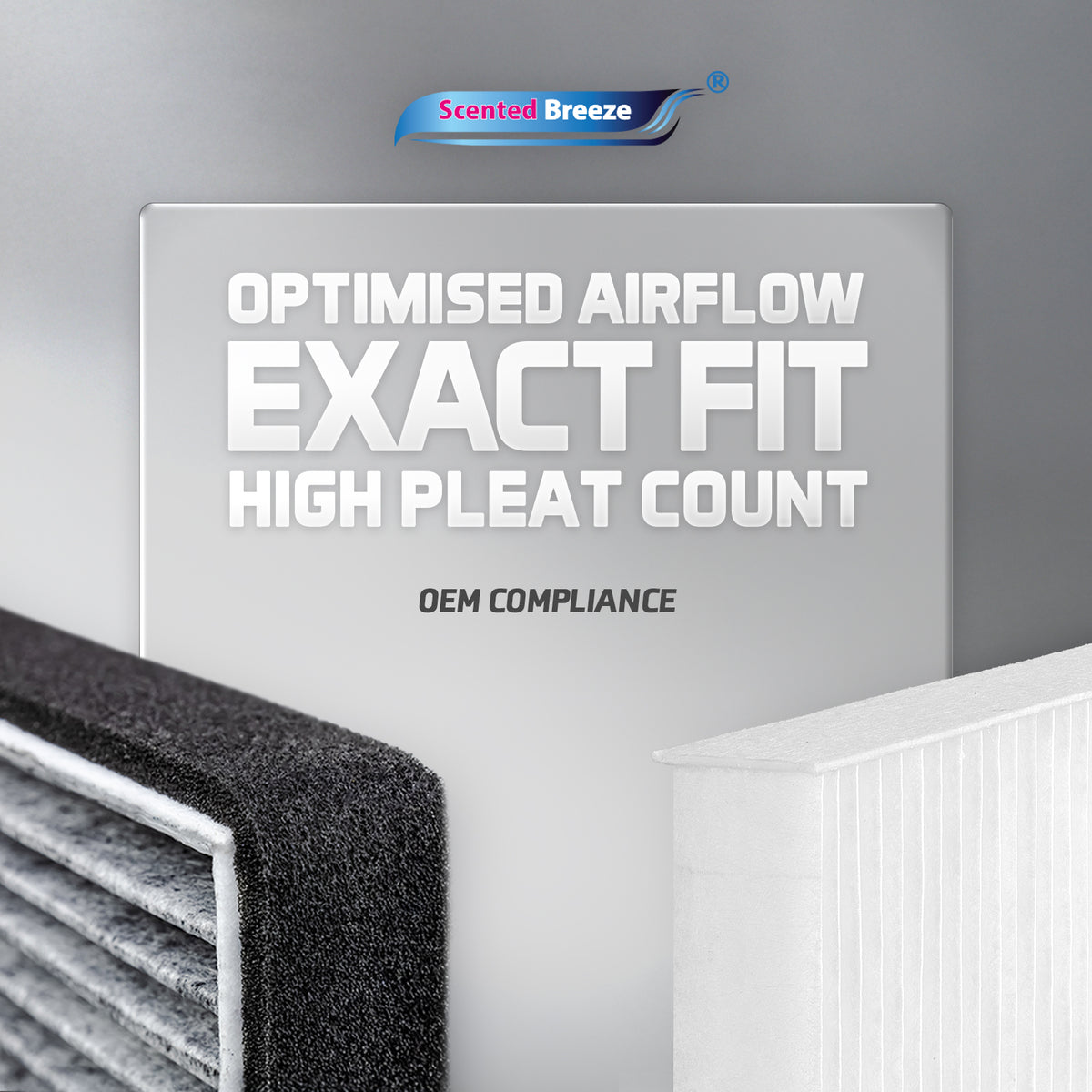 Scented Breeze GTCA270 cabin air filter for Audi A3 — cross-ref Ryco RCA270C