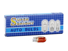 GBT10 AMBER T10/47510 Amber 12V 5W Bulb x 10 - Service Parts Online