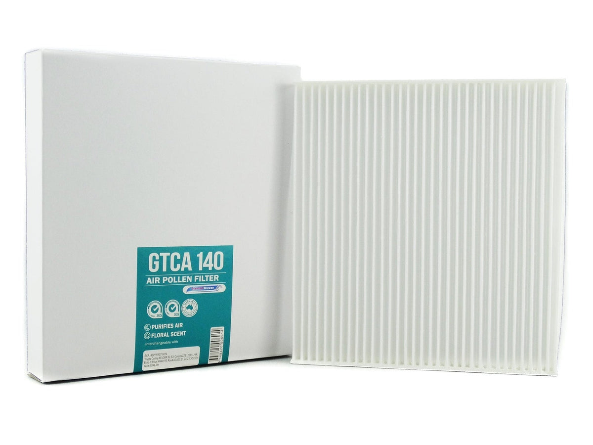Scented Breeze GTCA140 cabin air filter for Toyota Corolla — cross-ref Ryco RCA140P