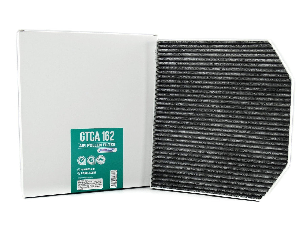Scented Breeze GTCA162 cabin air filter for Holden Calais — cross-ref Ryco RCA162P