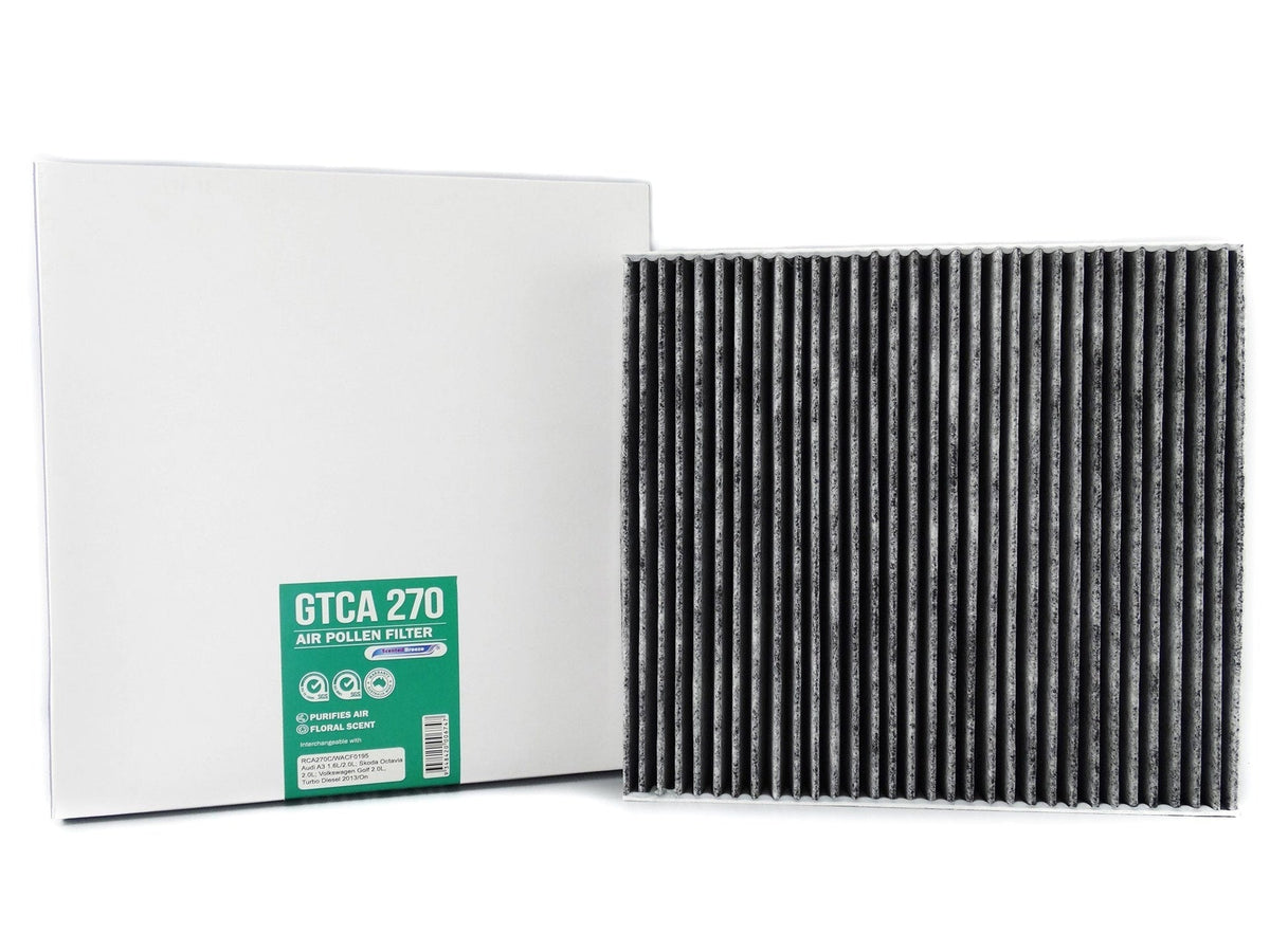 Scented Breeze GTCA270 cabin air filter for Audi A3 — cross-ref Ryco RCA270C