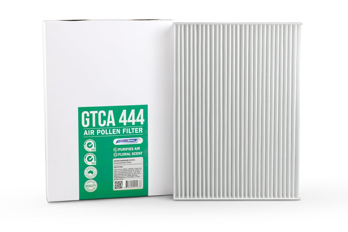 Scented Breeze GTCA444 cabin air filter for Lexus LS — cross-ref Ryco RCA444M