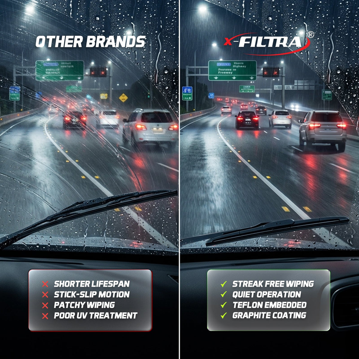 X-Filtra GXSL18" & 22" wiper blade for Holden Astra