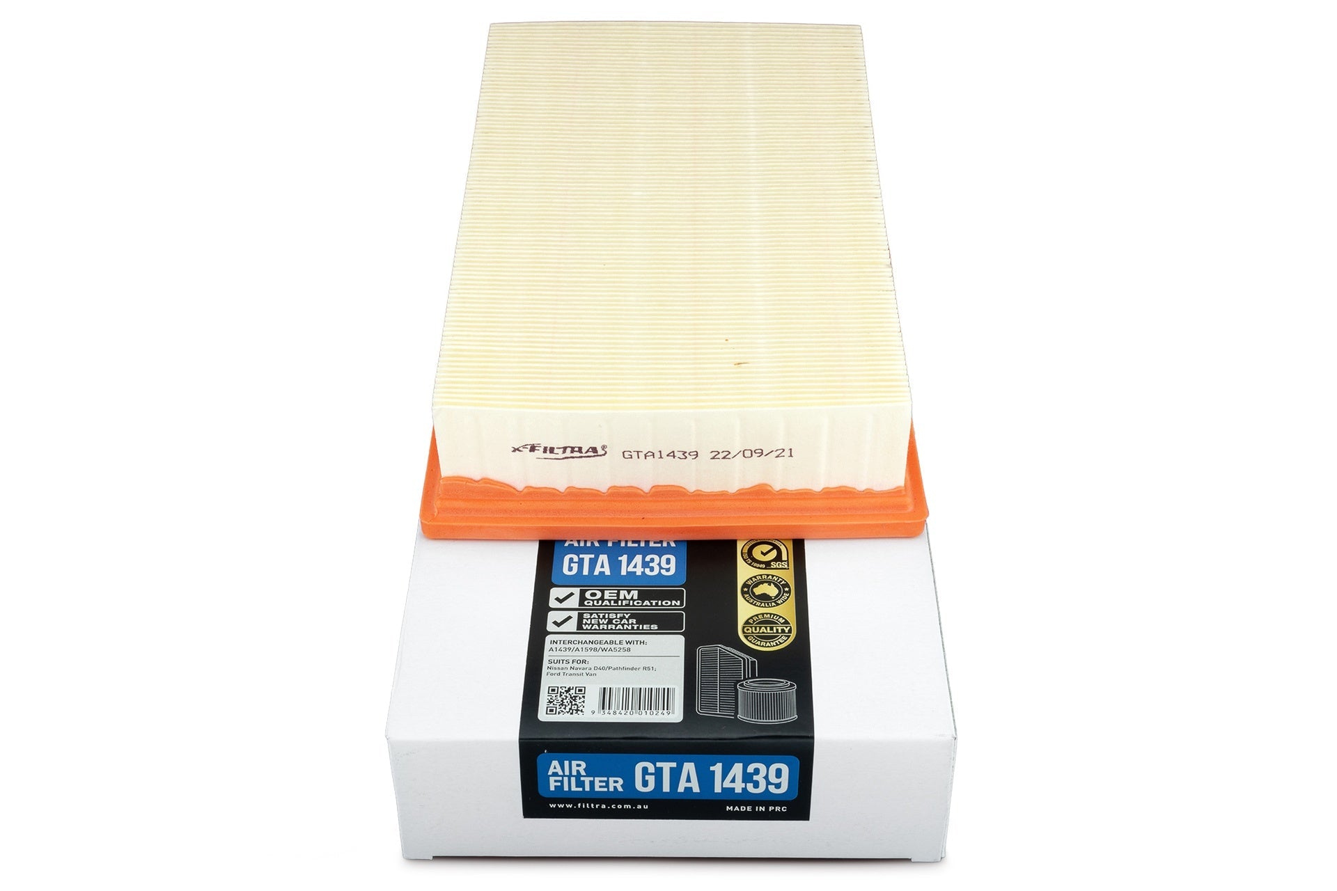x - Filtra GTA1439 Air Filter - Service Parts Online