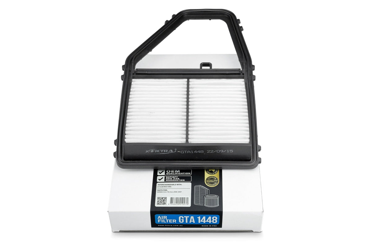 X-Filtra GTA1448 air filter for Honda Civic — cross-ref Ryco A1448