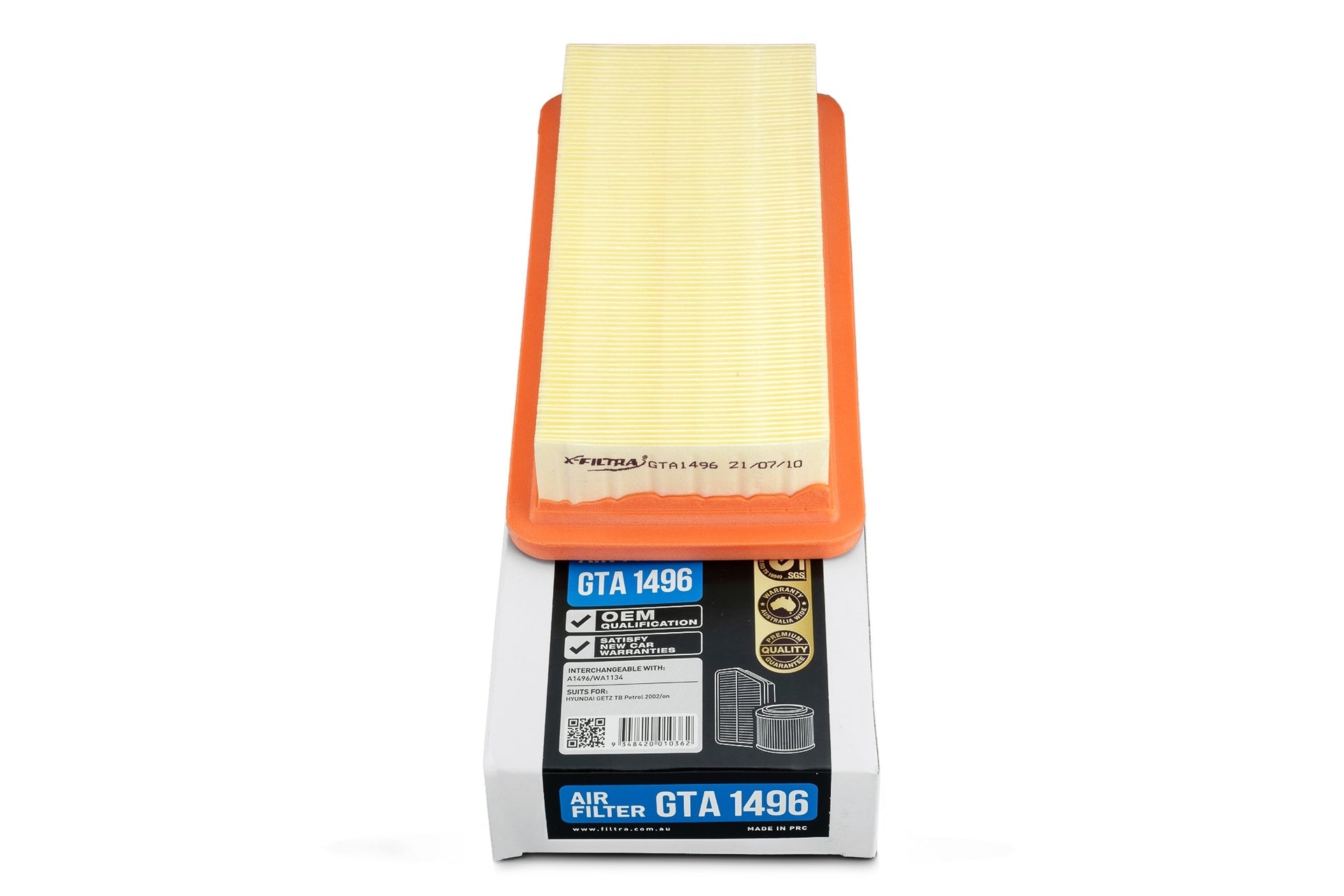 x - Filtra GTA1496 Air Filter - Service Parts Online