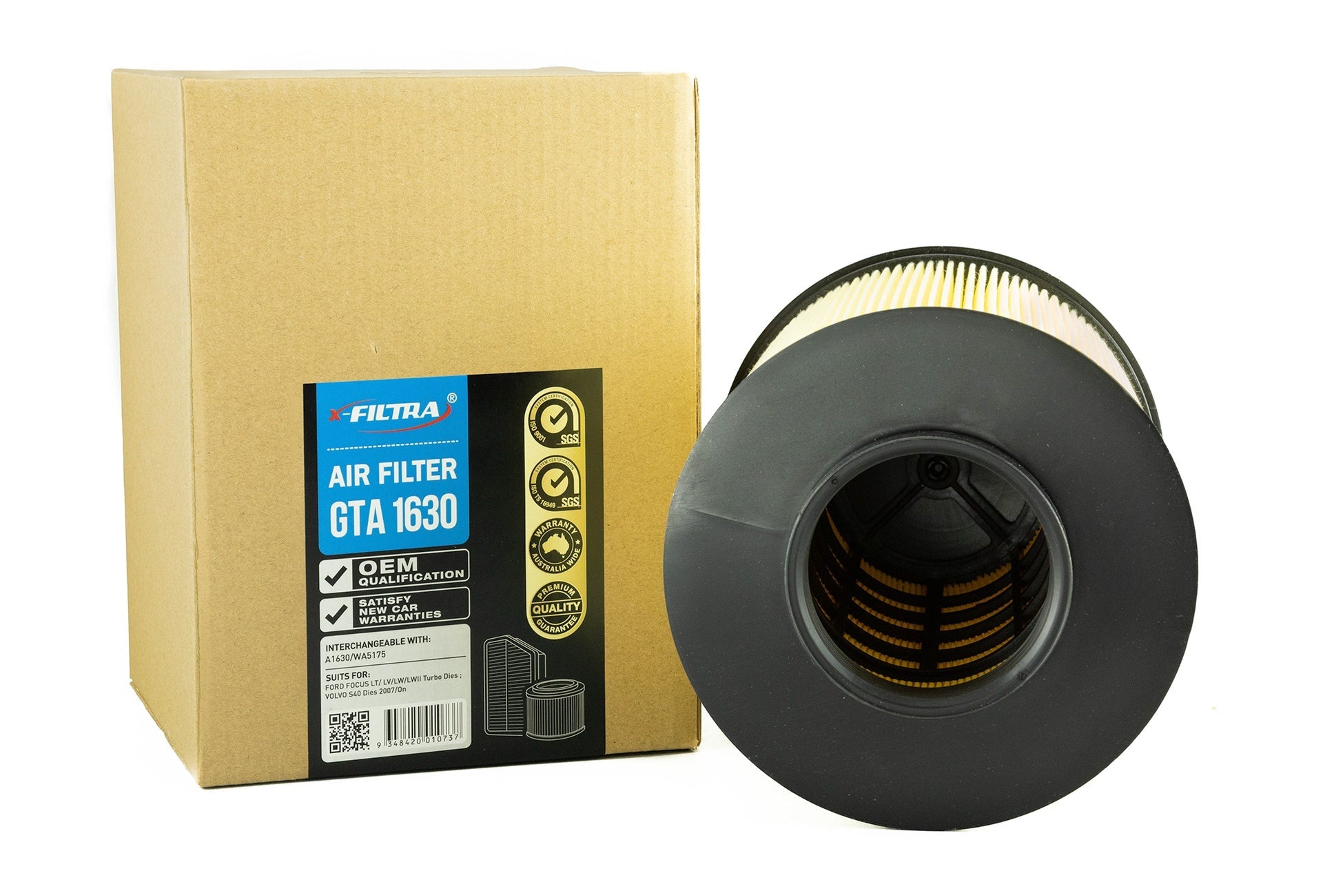 x - Filtra GTA1630 Air Filter - Service Parts Online