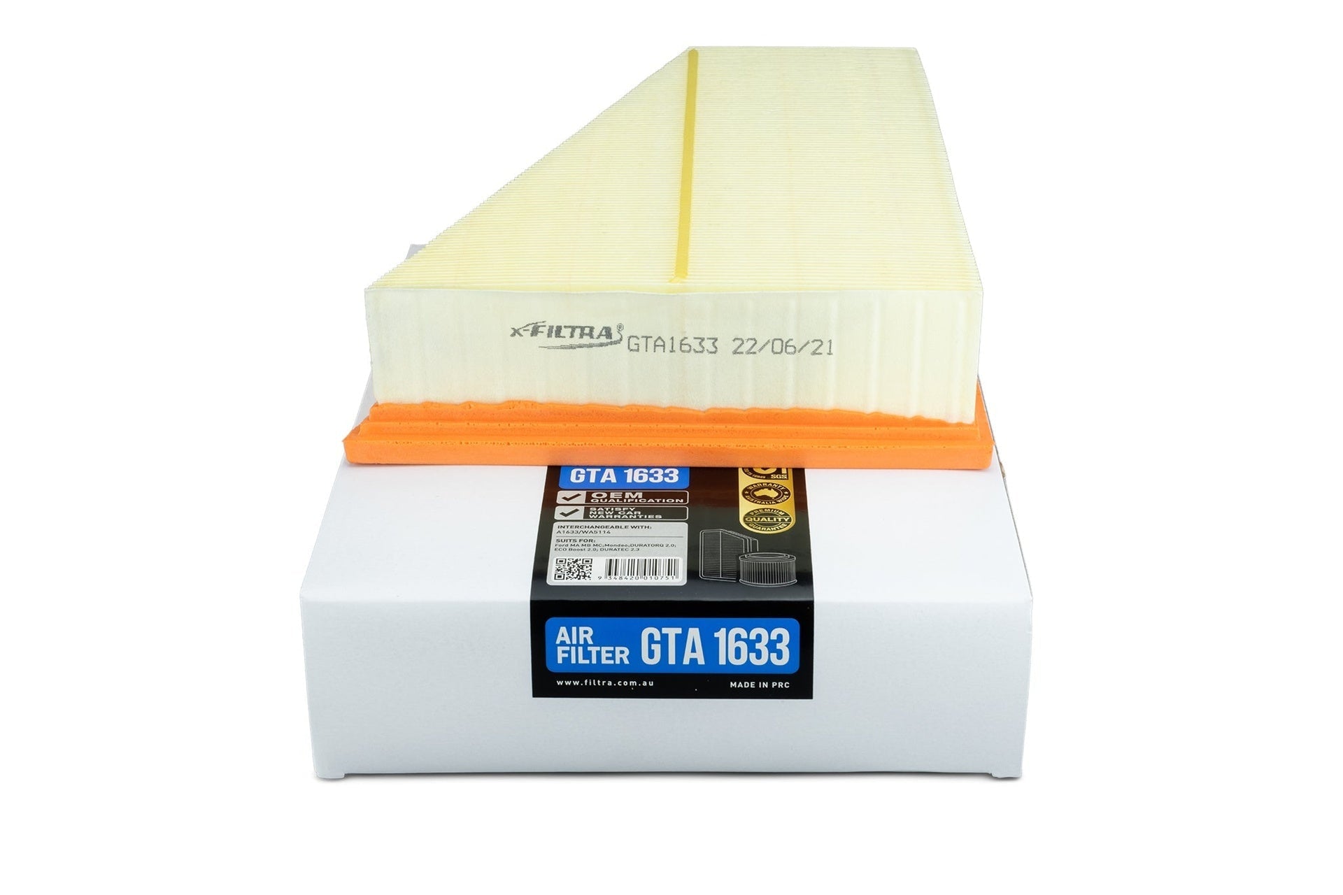 x - Filtra GTA1633 Air Filter - Service Parts Online