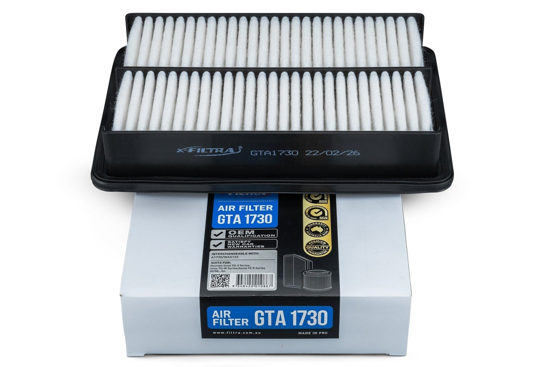x - Filtra GTA1730 Air Filter - Service Parts Online