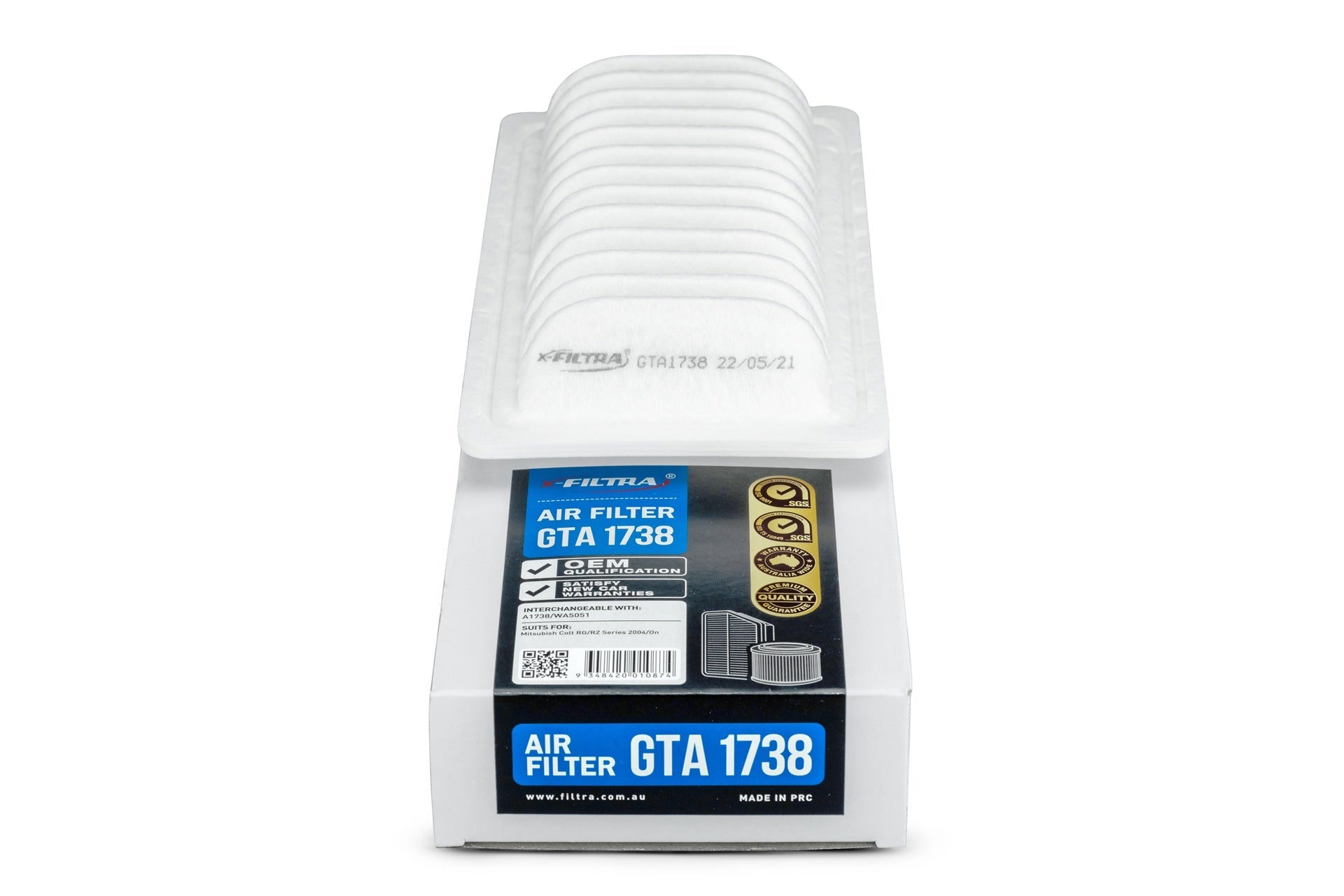 x - Filtra GTA1738 Air Filter - Service Parts Online