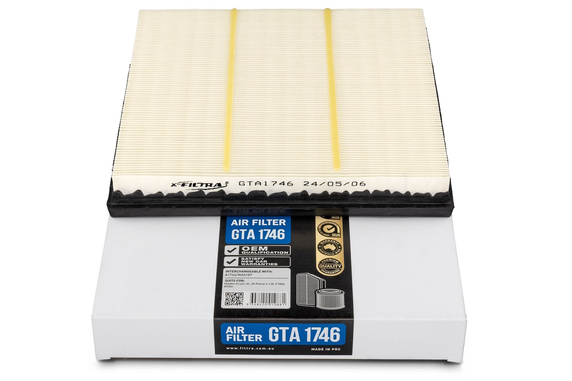 x - Filtra GTA1746 Air Filter - Service Parts Online