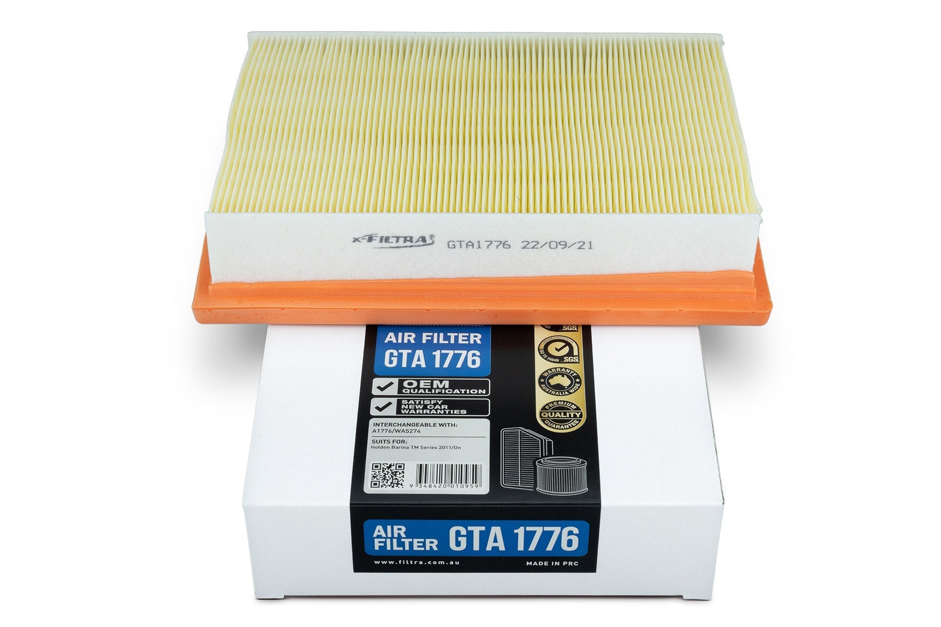 x - Filtra GTA1776 Air Filter - Service Parts Online
