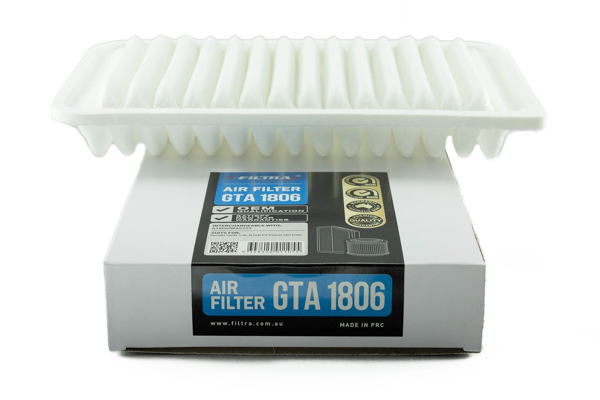 x - Filtra GTA1806 Air Filter - Service Parts Online