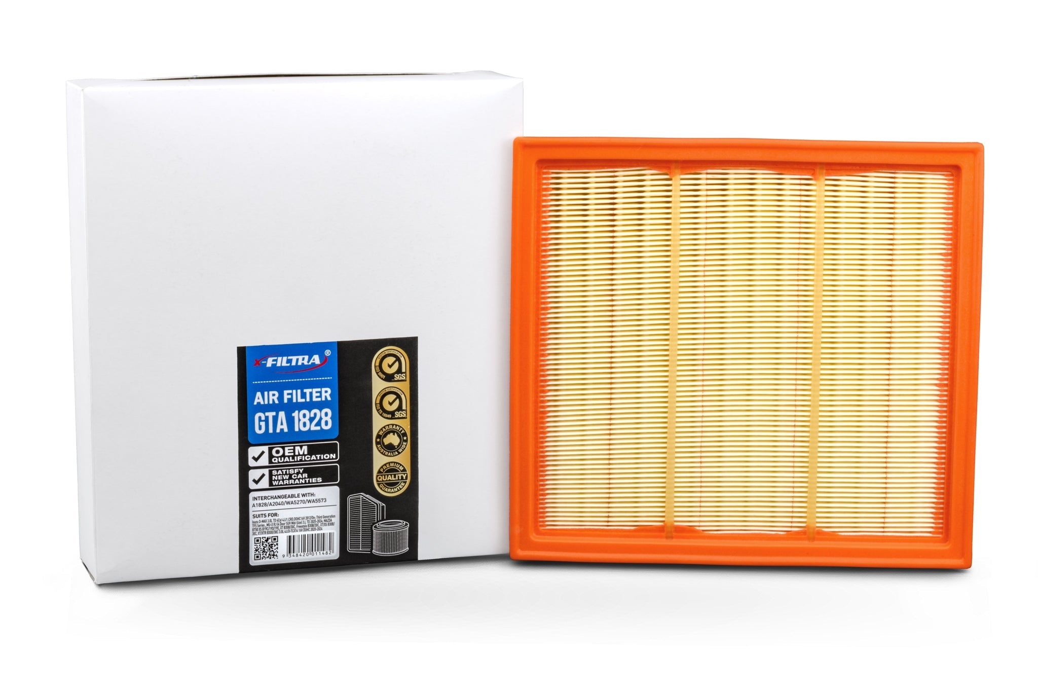 x - Filtra GTA1828 Air Filter - Service Parts Online