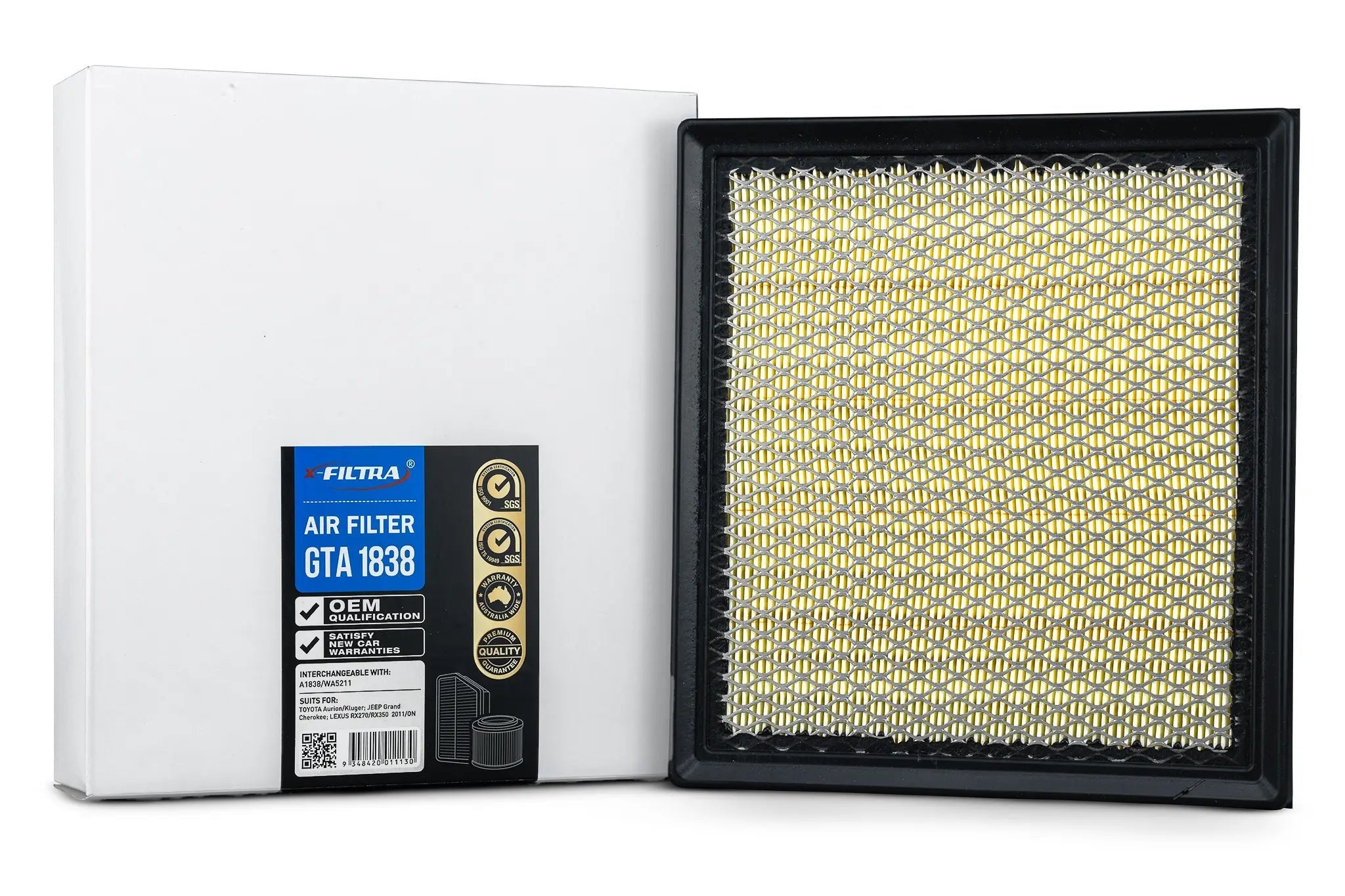 x-Filtra GTA1838 Air Filter - Service Parts Online