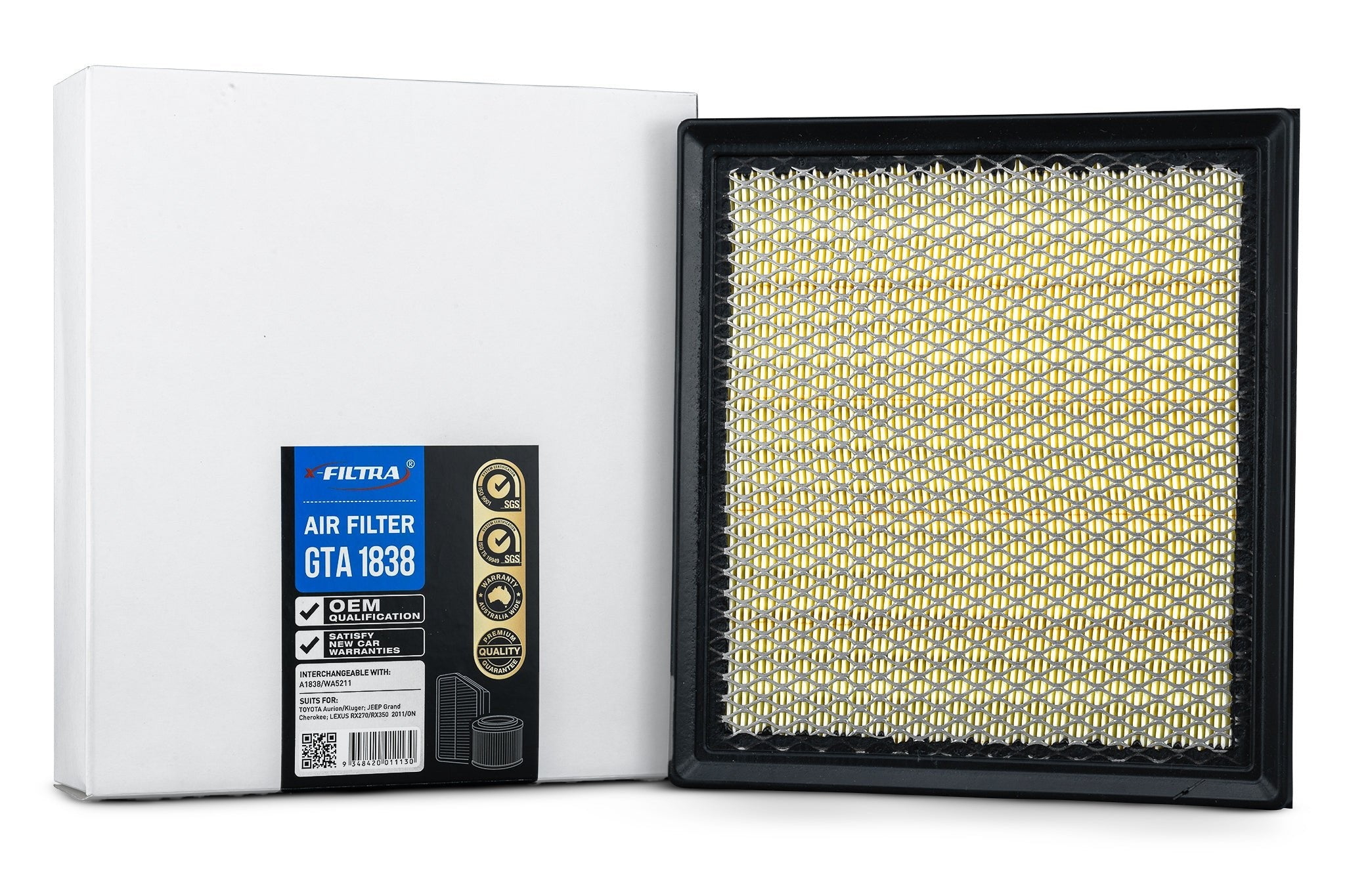 x - Filtra GTA1838 Air Filter - Service Parts Online