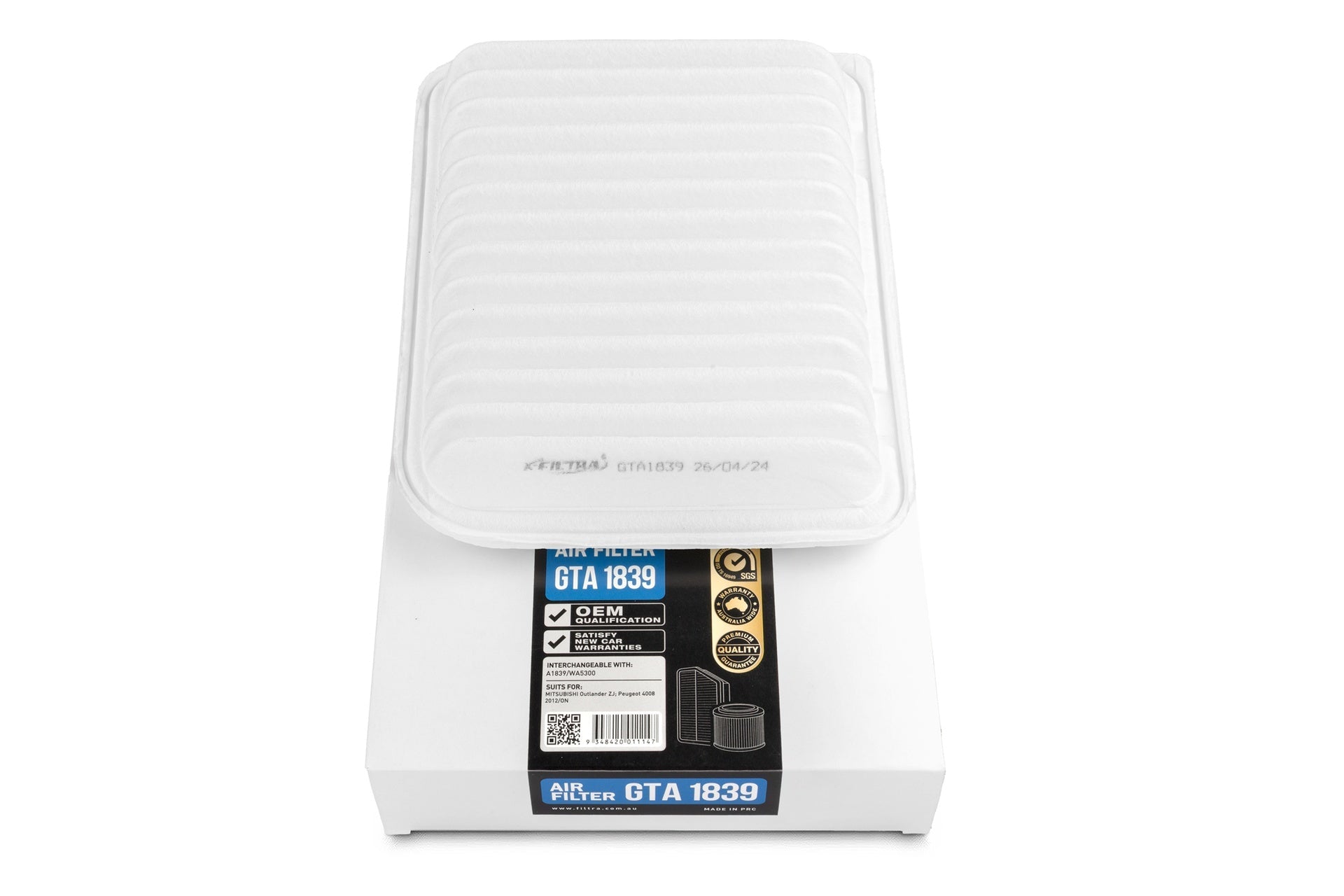 x-Filtra GTA1839 Air Filter - Service Parts Online