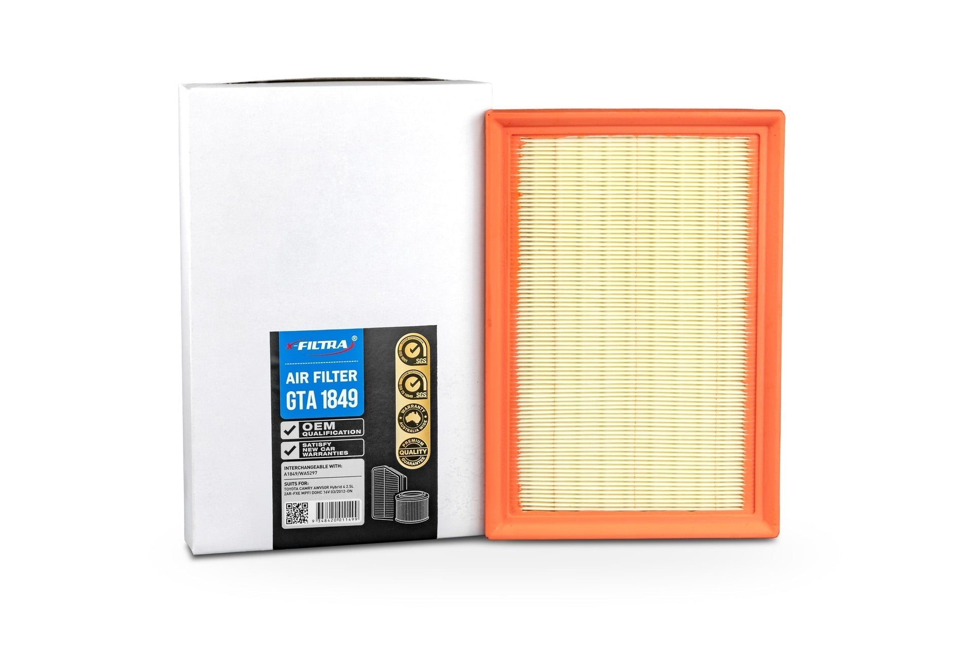 x - Filtra GTA1849 Air Filter - Service Parts Online