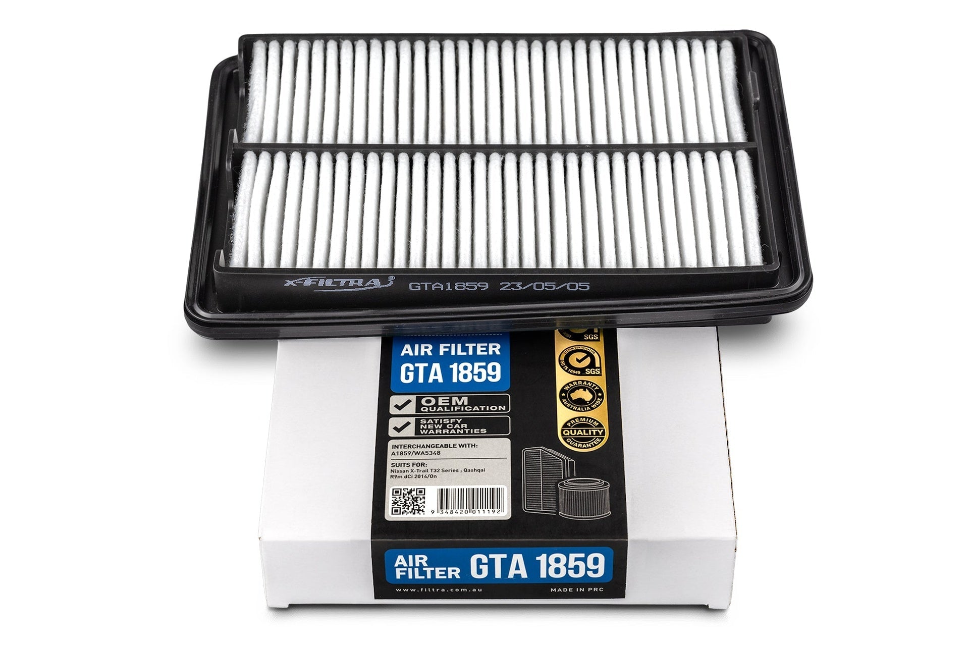 x - Filtra GTA1859 Air Filter - Service Parts Online