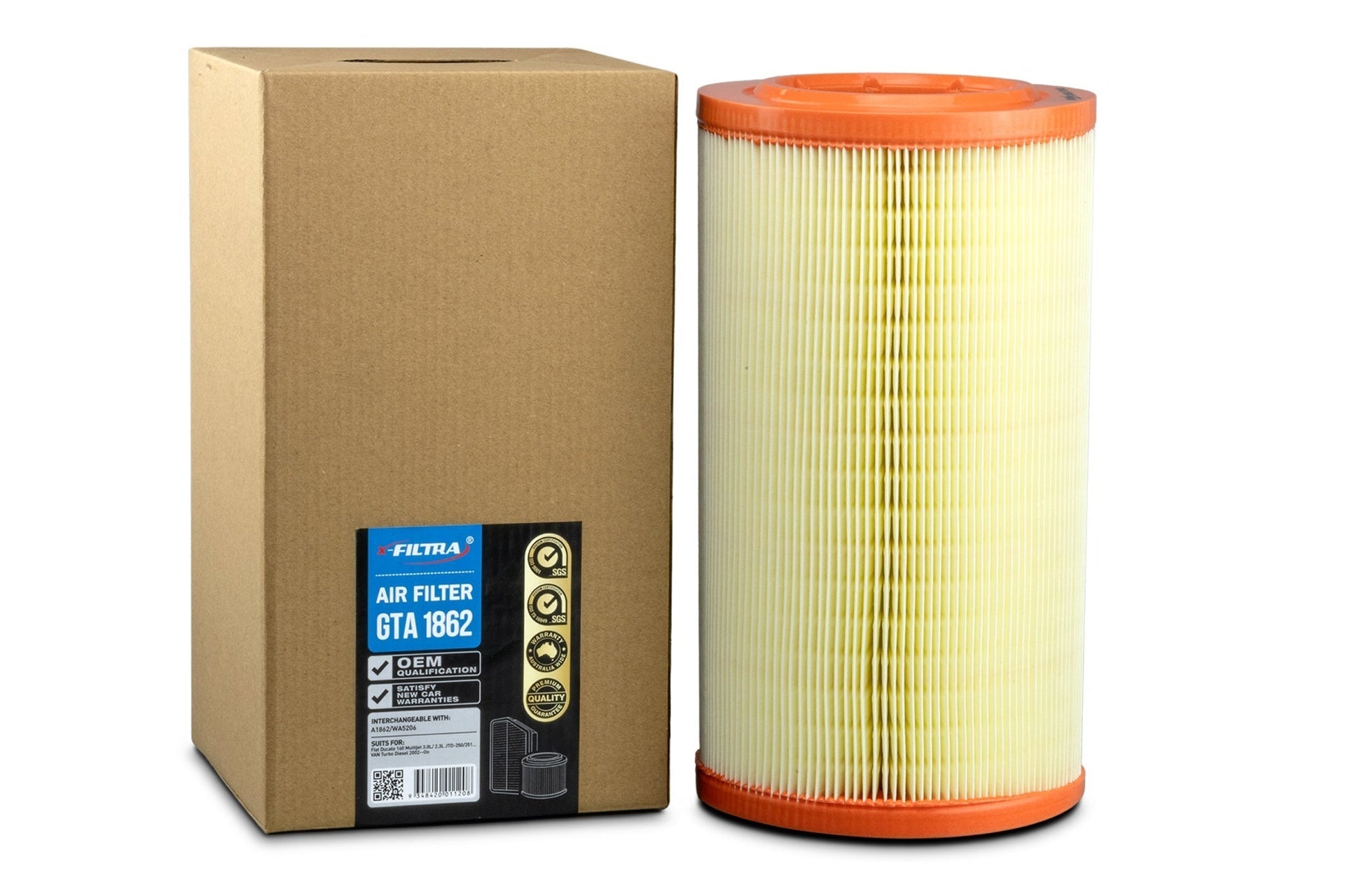 x - Filtra GTA1862 Air Filter - Service Parts Online