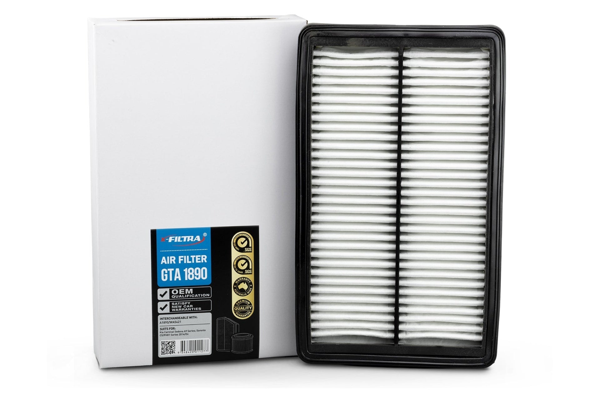 x - Filtra GTA1890 Air Filter - Service Parts Online