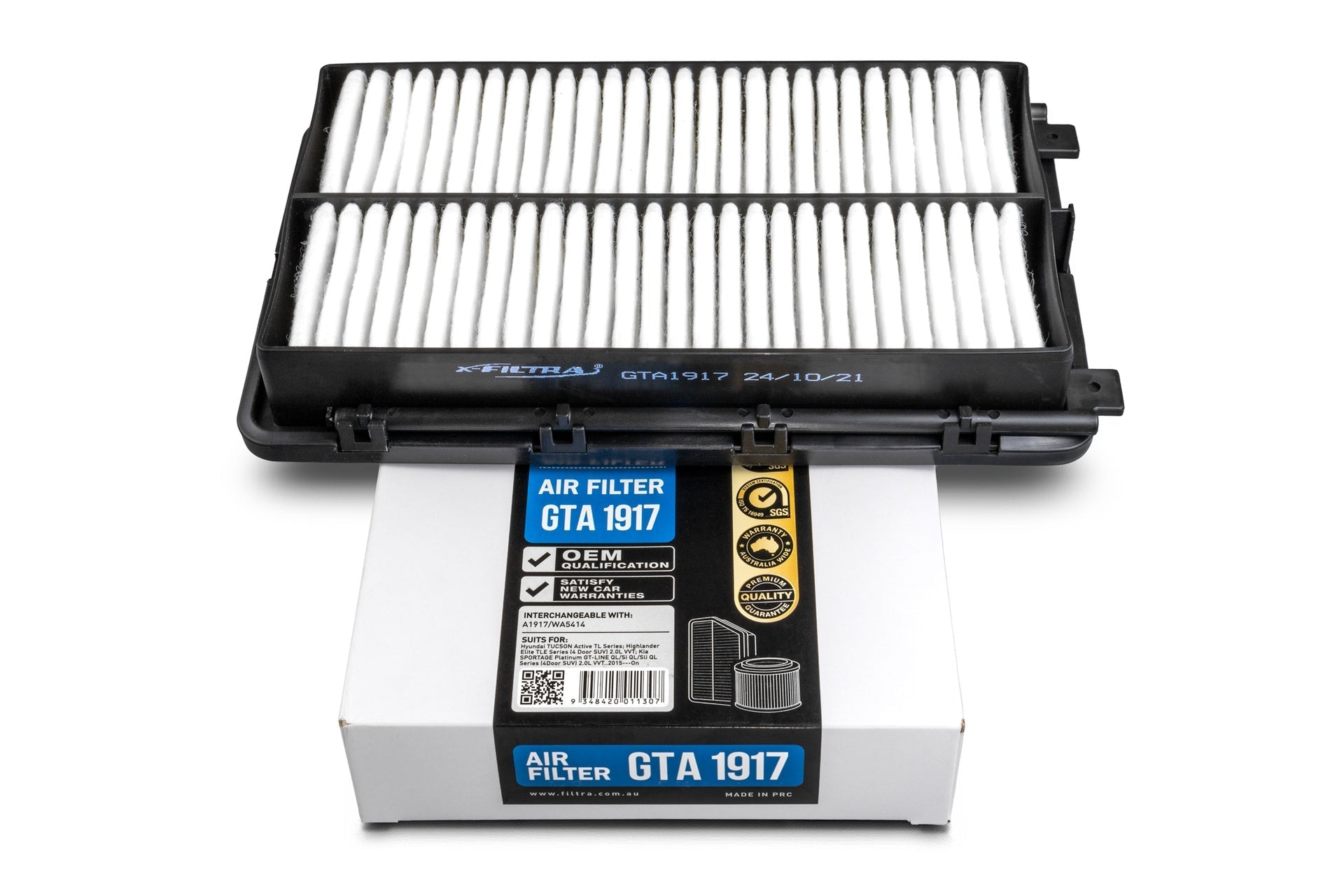 x - Filtra GTA1917 Air Filter - Service Parts Online