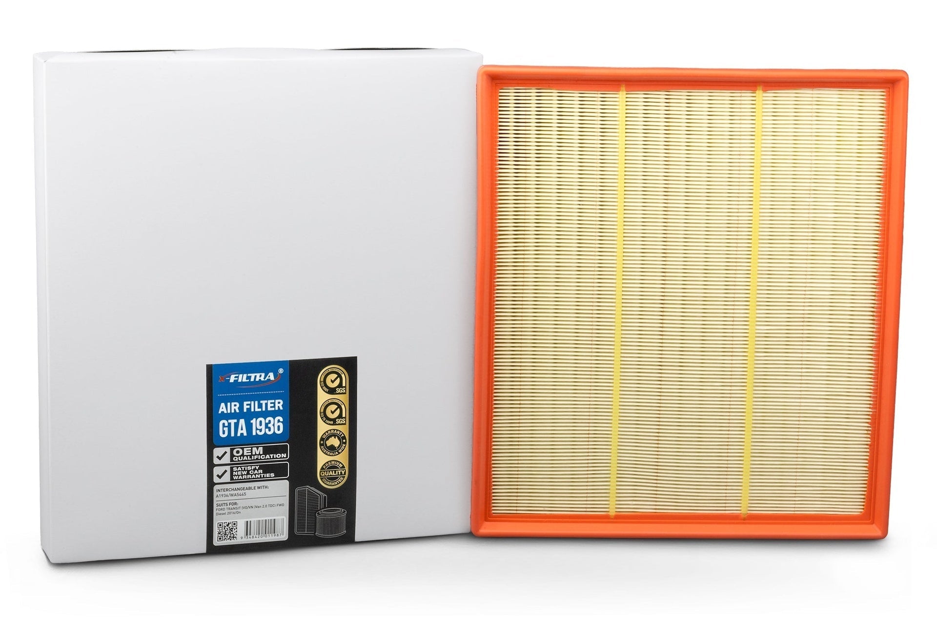 x - Filtra GTA1936 Air Filter - Service Parts Online