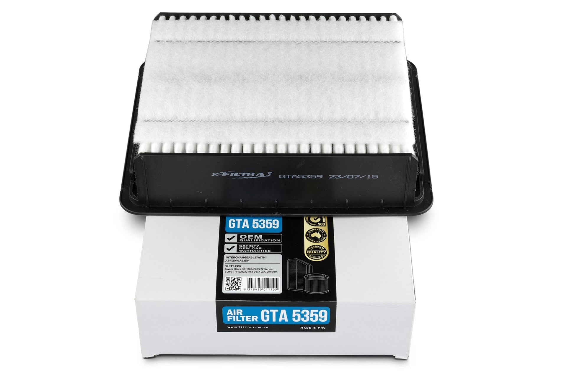 x - Filtra GTA1945 Air Filter - Service Parts Online