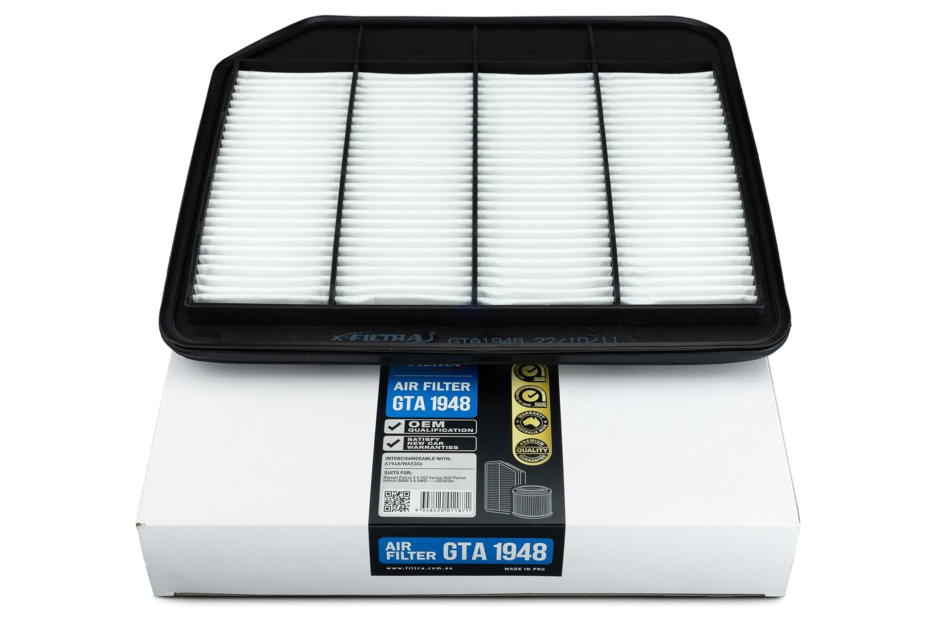 x - Filtra GTA1948 Air Filter - Service Parts Online
