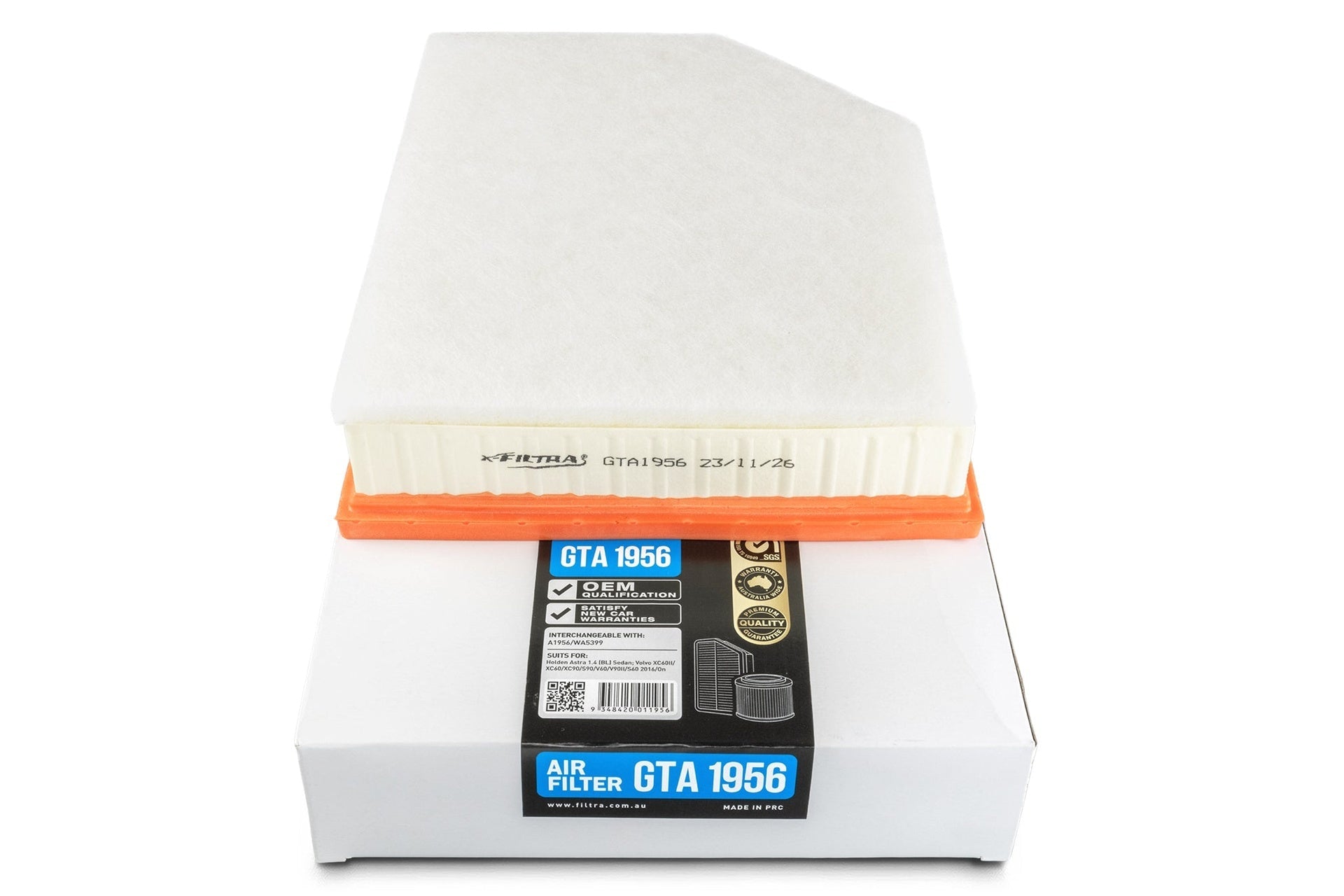 x - Filtra GTA1956 Air Filter - Service Parts Online