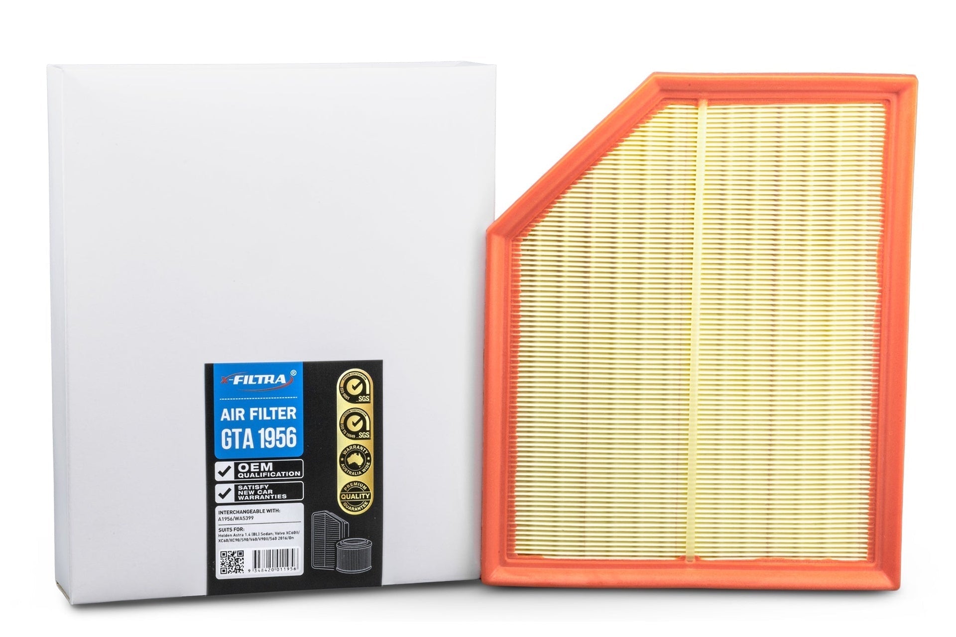 x - Filtra GTA1956 Air Filter - Service Parts Online