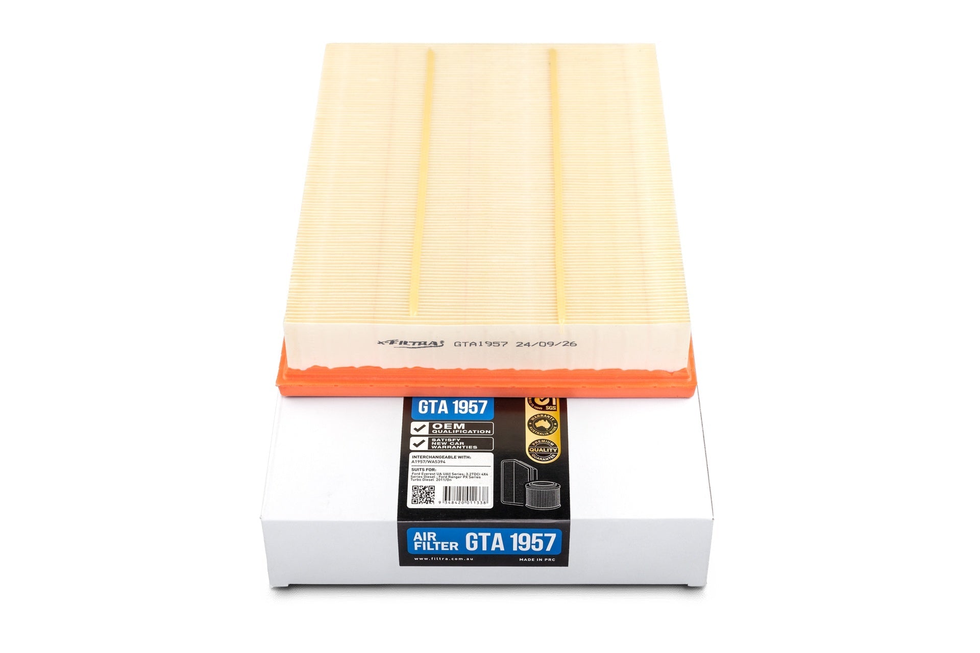 x - Filtra GTA1957 Air Filter - Service Parts Online