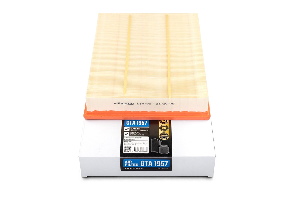 X-Filtra GTA1957 air filter for Ford Everest — cross-ref Ryco A1957