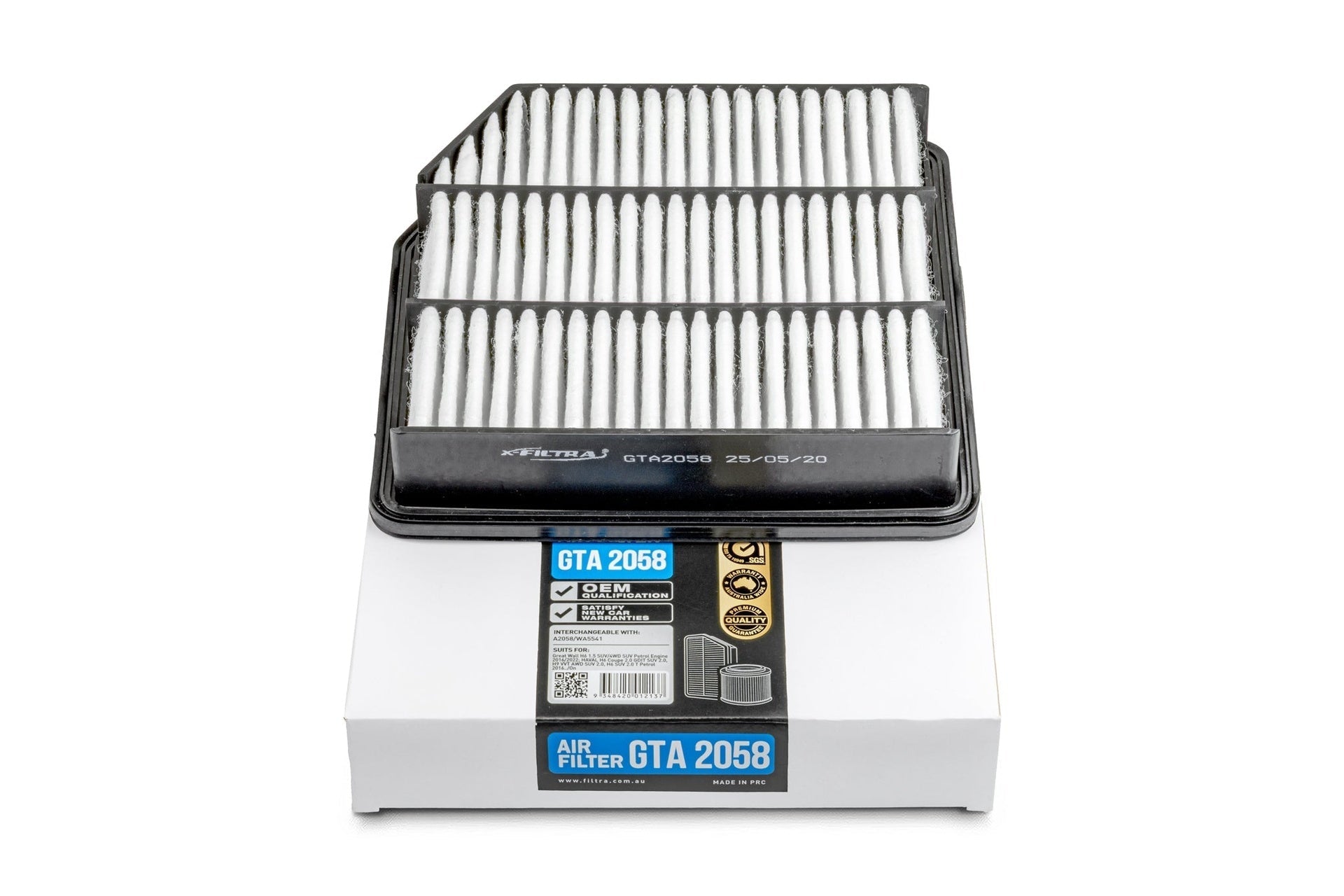 X-Filtra GTA2058 Air Filter Secondary image