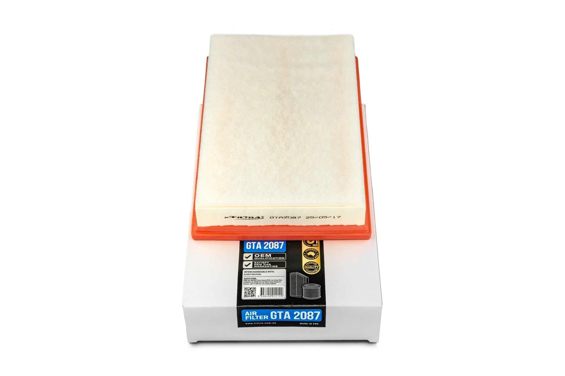 x - Filtra GTA2087 Air Filter - Service Parts Online